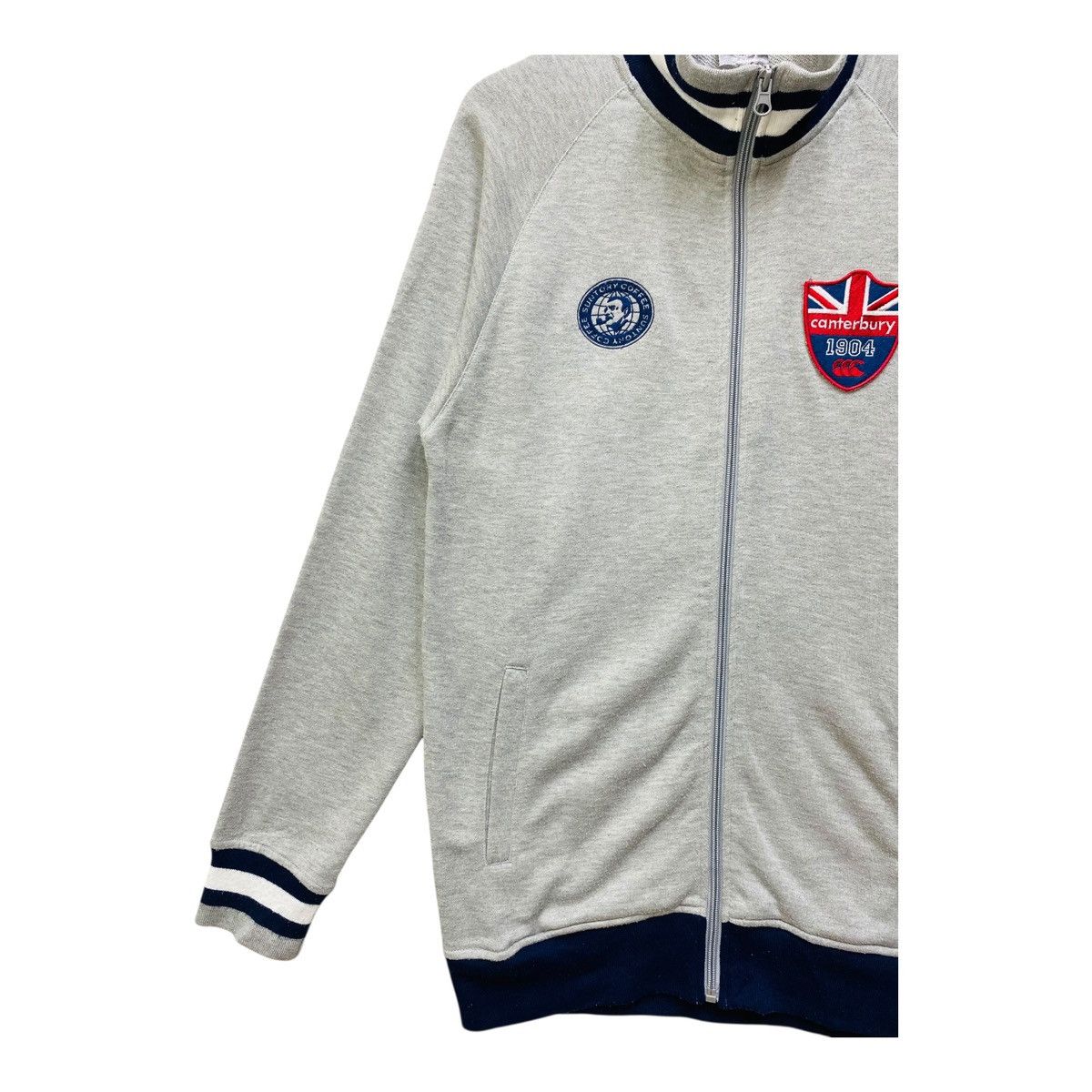 Canterbury of New Zealand Carterbury X Suntory Coffee Sweater Light Cotton Full Zip Size US M / EU 48-50 / 2 - 4 Thumbnail