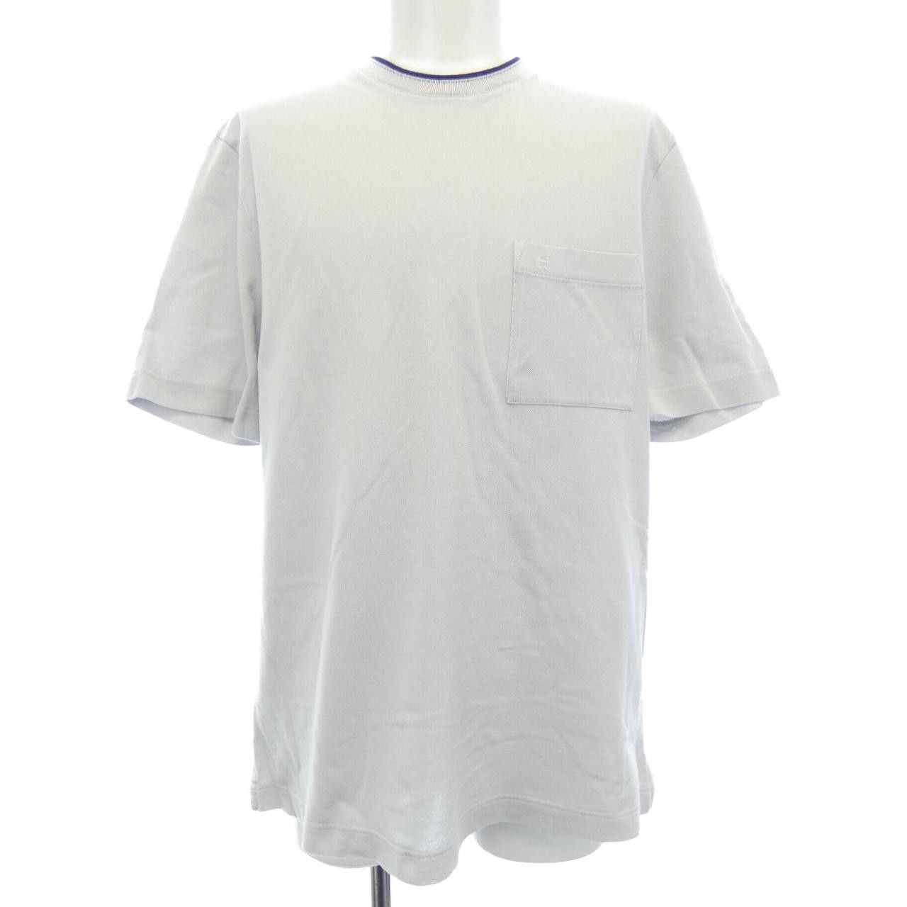 Hermes Hermes Hermès T-shirt Cotton T-shirt S Textile T-Shirts DUTY FREE for USA Size ONE SIZE - 1 Thumbnail