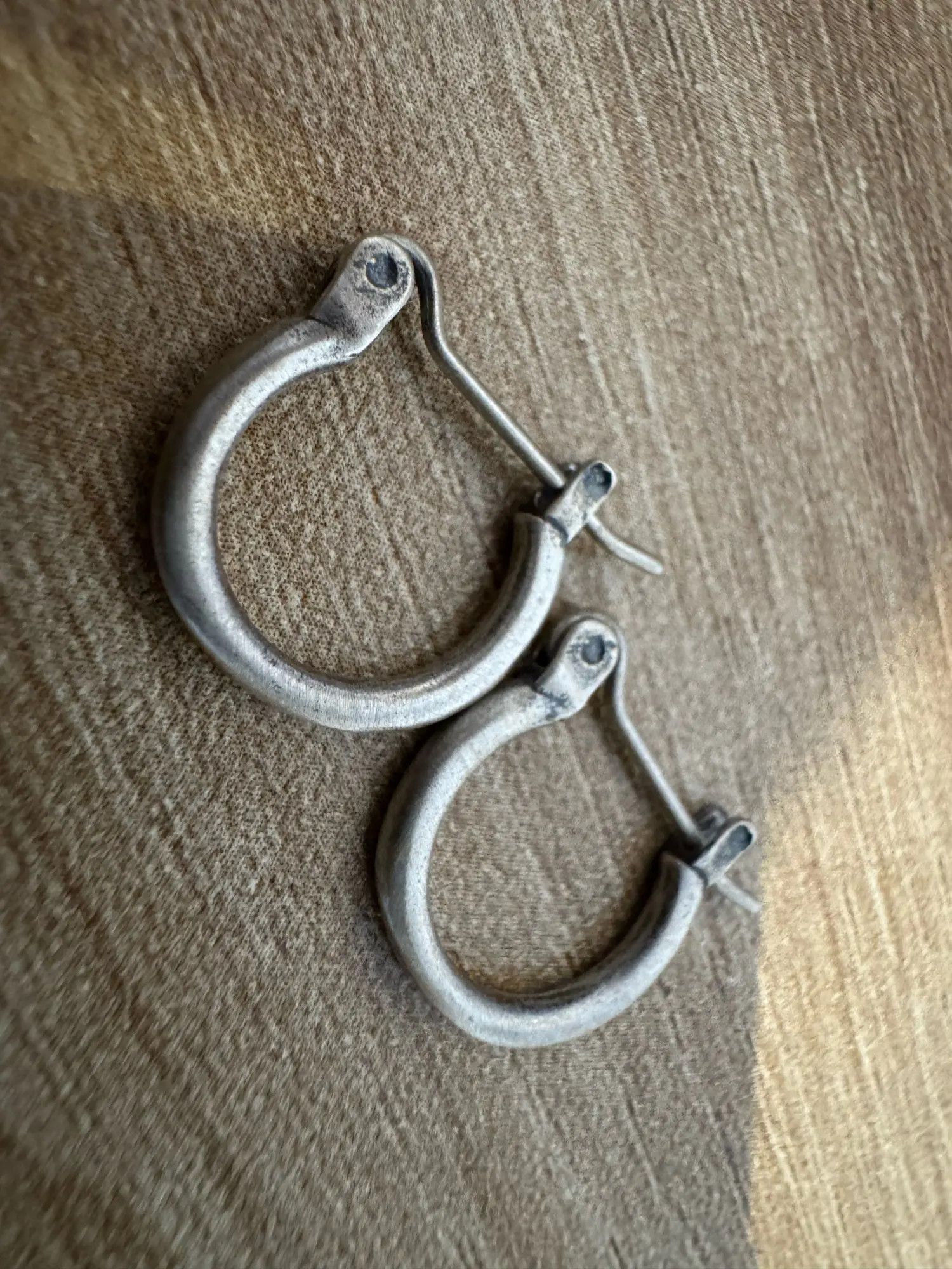 Jewelry Circle Hoop Earrings 925 Sterling Silver Ear Jewelry Gift Size ONE SIZE - 1 Thumbnail