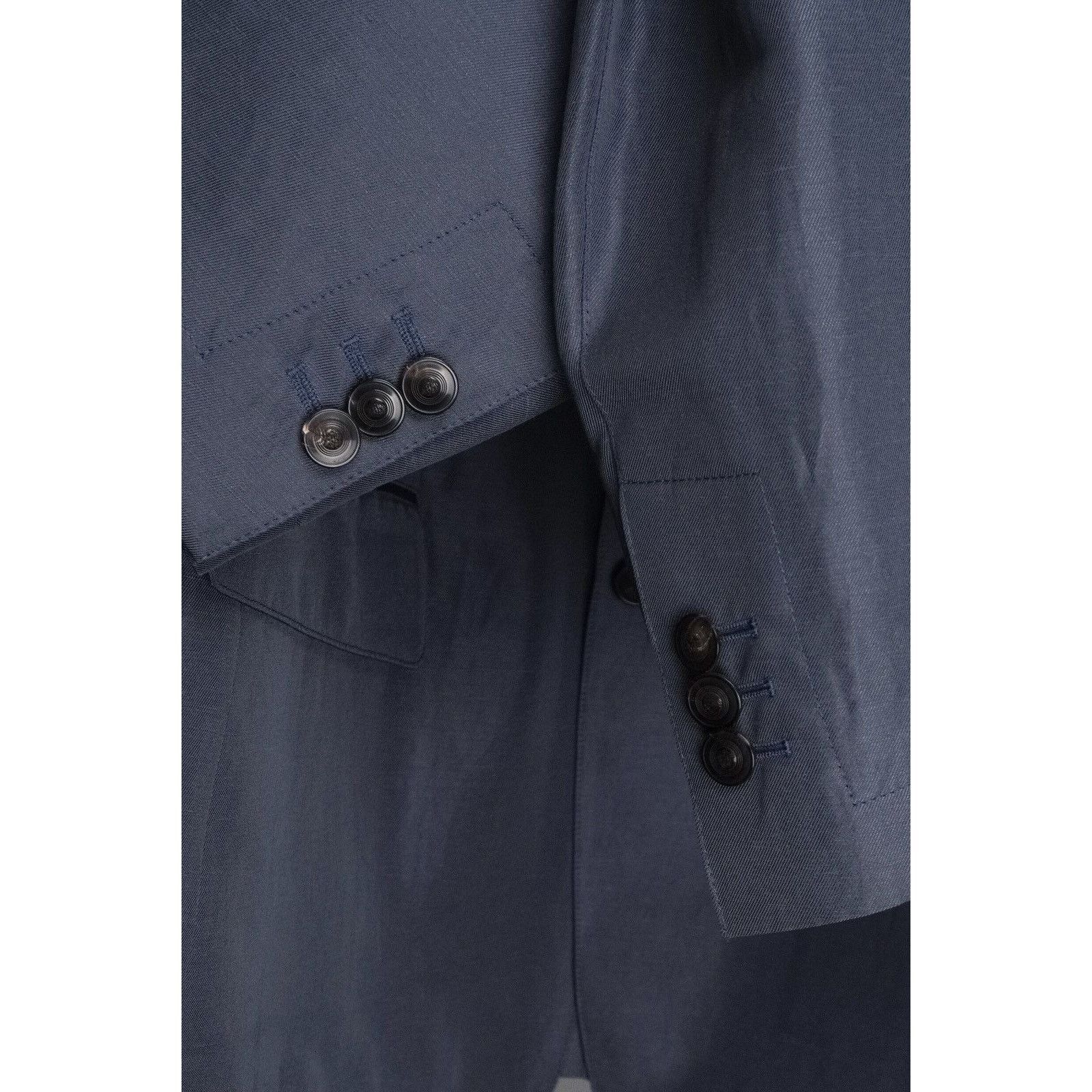 Versace Gianni versace greca logo medusa button linen blazer jacket Size US L / EU 52-54 / 3 - 6 Thumbnail
