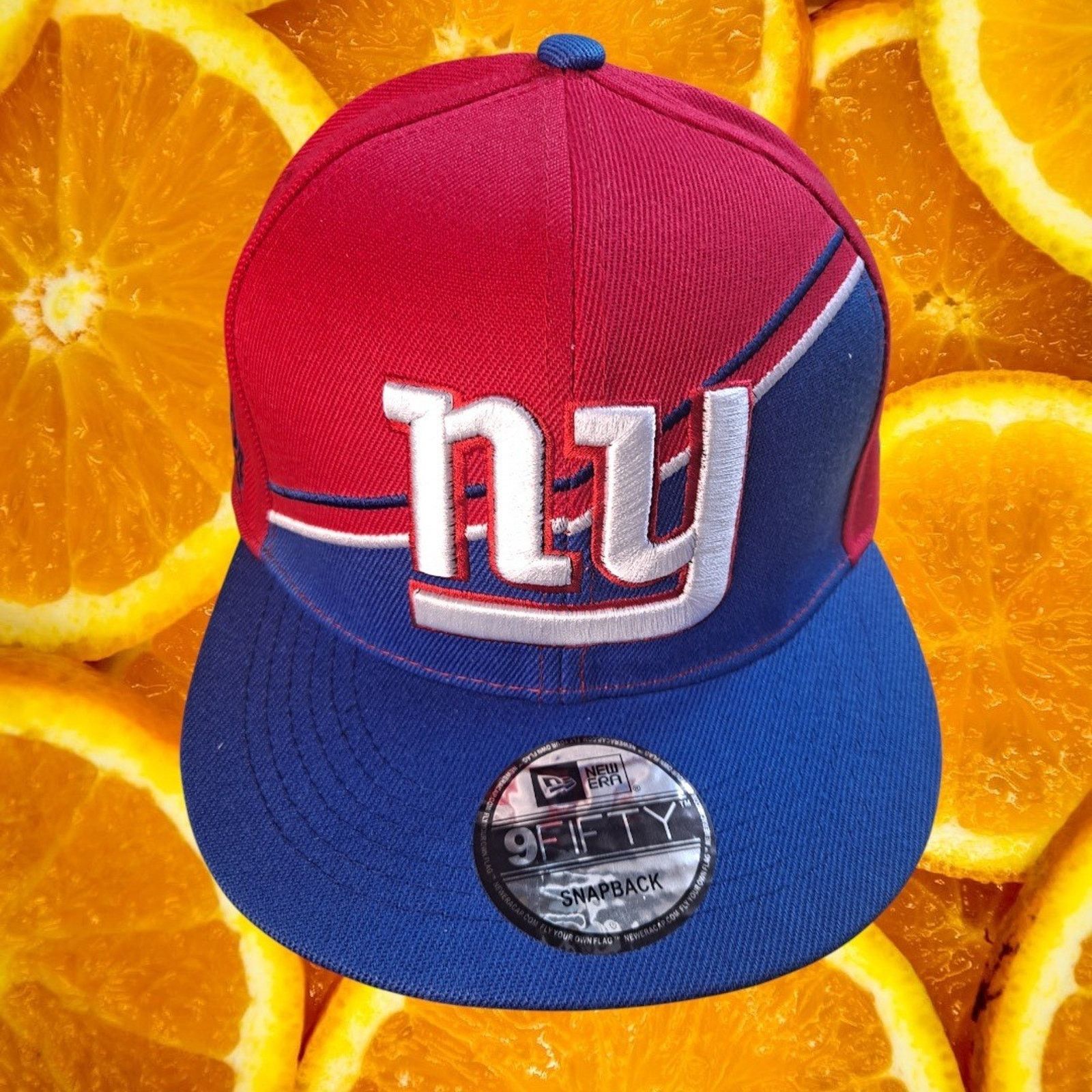 New Era New York Giants New Era 9FIFTY Snapback Hat NFL Football Cap Size ONE SIZE - 1 Thumbnail