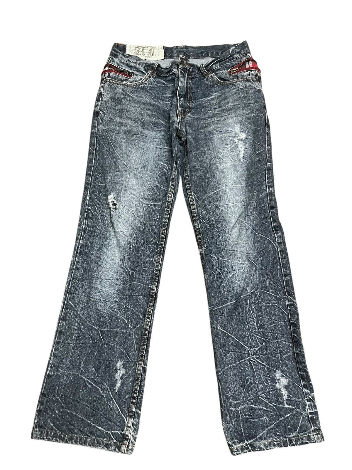 Japanese Brand Antful Jeans distressed LGB inspired Denim Pants Size US 30 / EU 46 - 1 Thumbnail