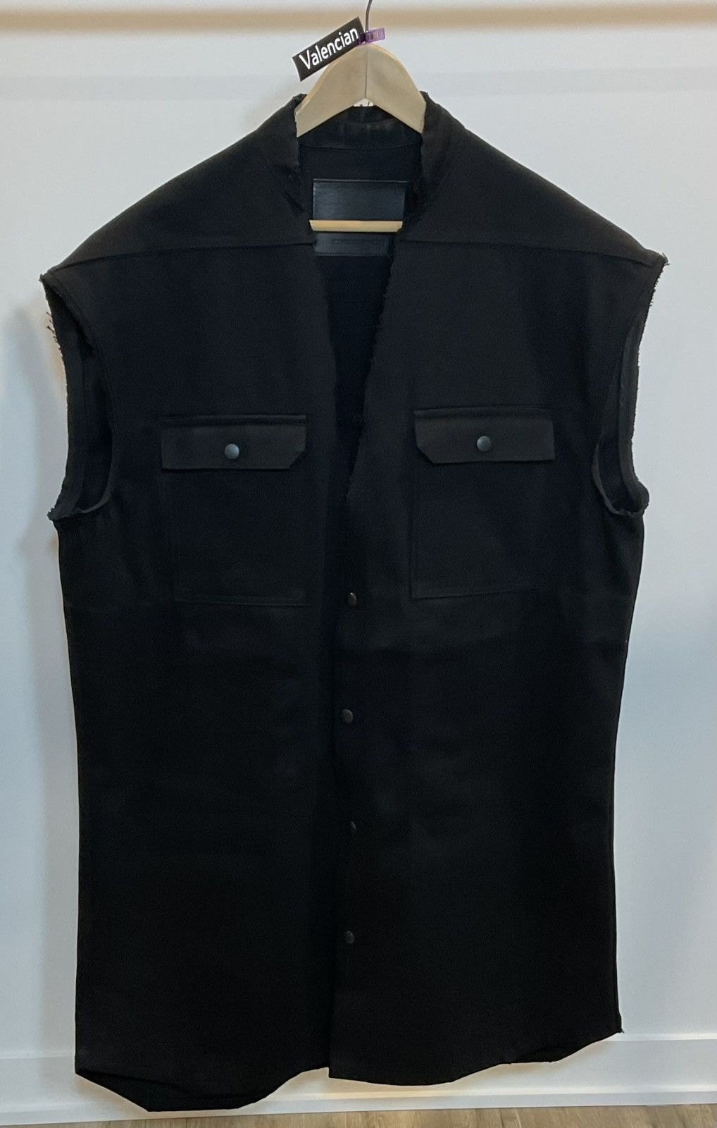 RICK OWENS DRKSHDW JUMBO CUT OUT SL OUTERSHIRT - Limited run