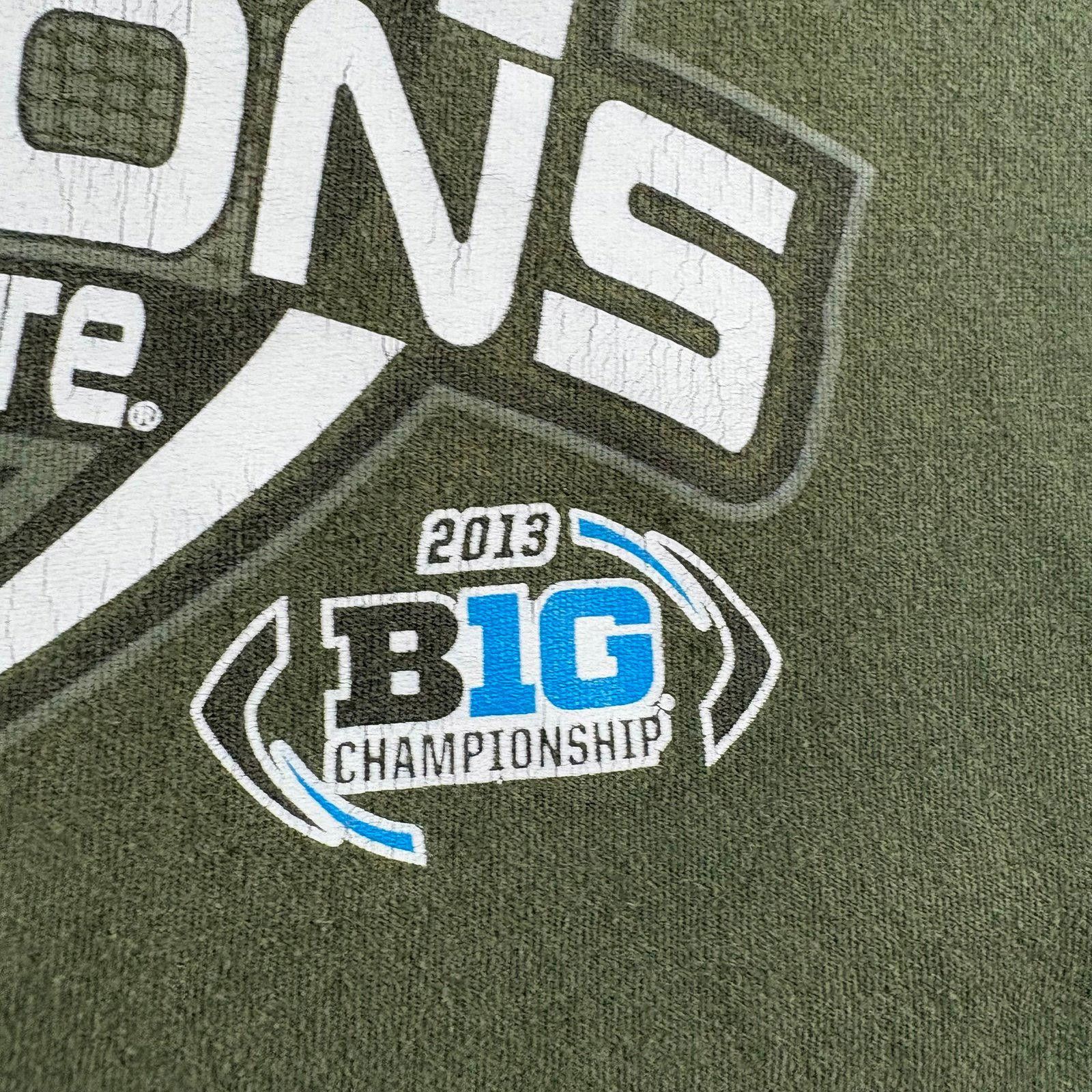 Hanes Y2K Michigan state football t shirt Size US M / EU 48-50 / 2 - 3 Thumbnail