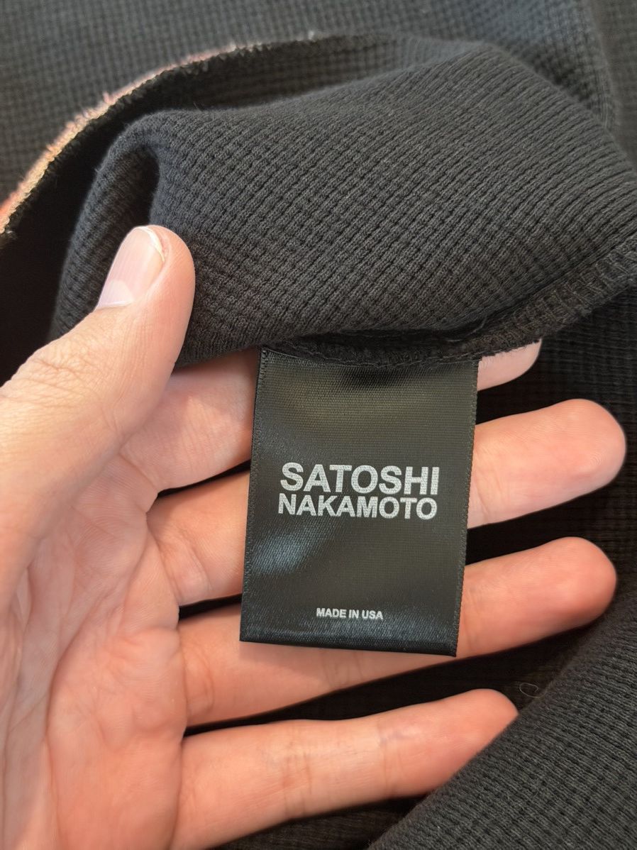 Satoshi Nakamoto Satoshi Nakamoto Lost Boys Skull Thermal Longsleeve Size US XXL / EU 58 / 5 - 5 Thumbnail