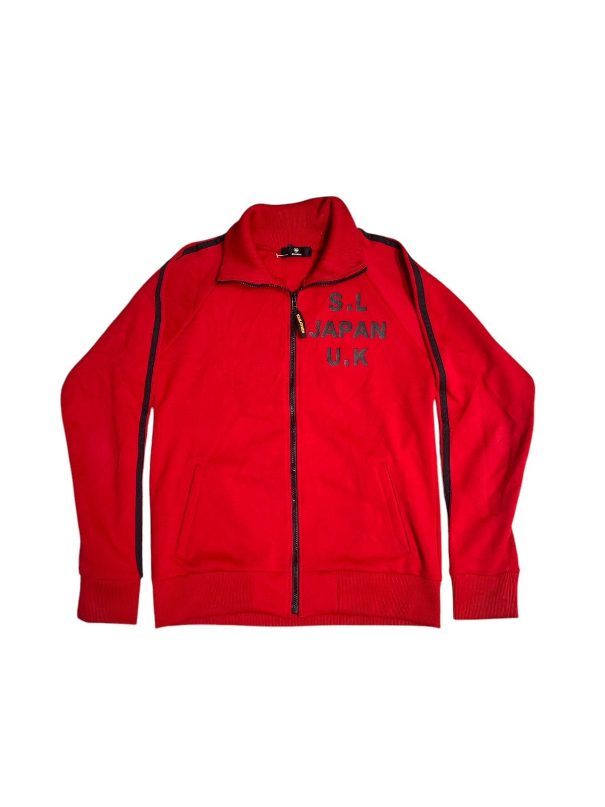 Japanese Brand × Vintage VINTAGE 90s SUPERLOVERS JAPAN-UK TRACKTOP Size US S / EU 44-46 / 1 - 2 Thumbnail