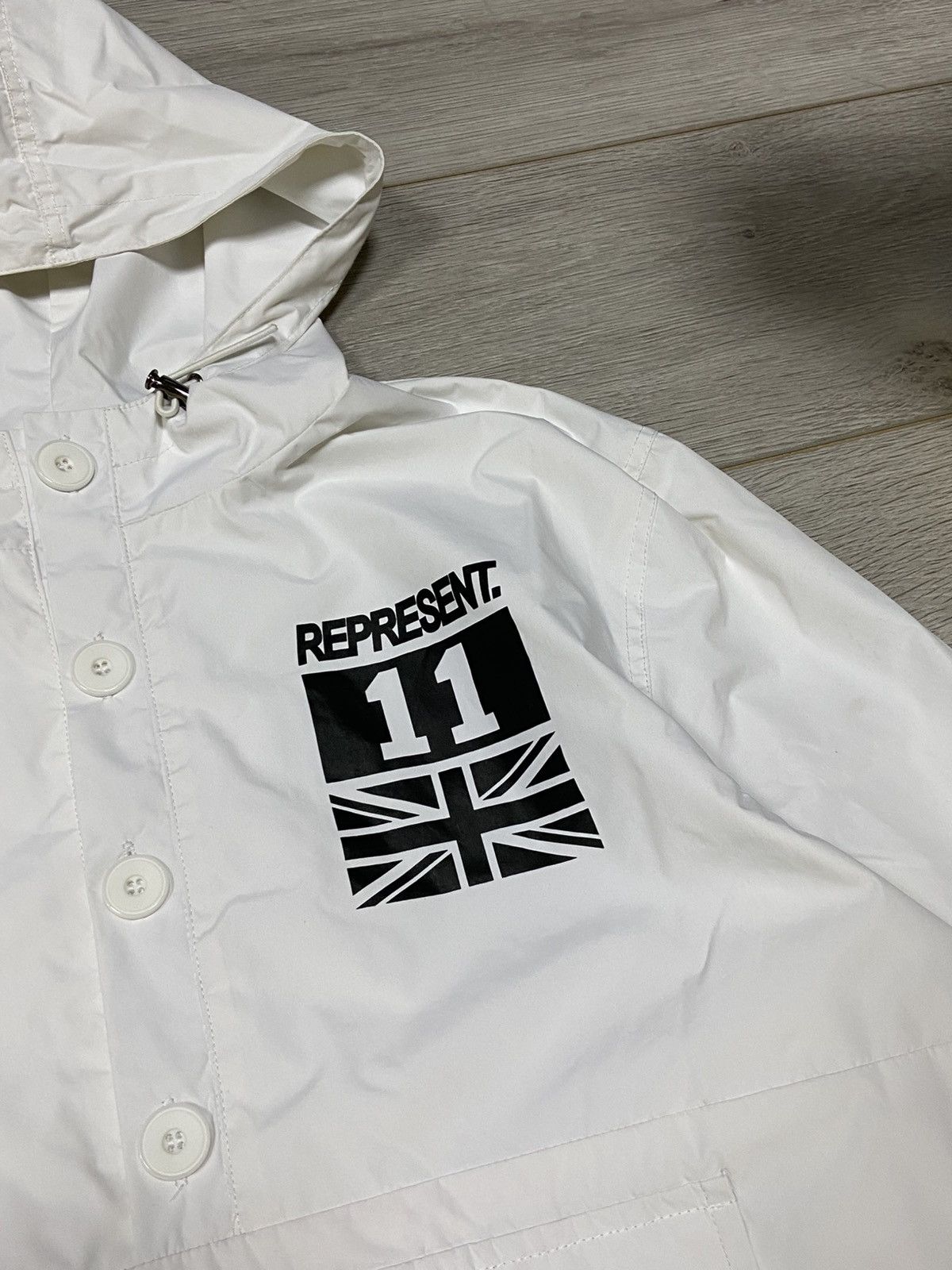 Represent Clo. Represent spell out big logo anorak buttons Size US M / EU 48-50 / 2 - 7 Thumbnail