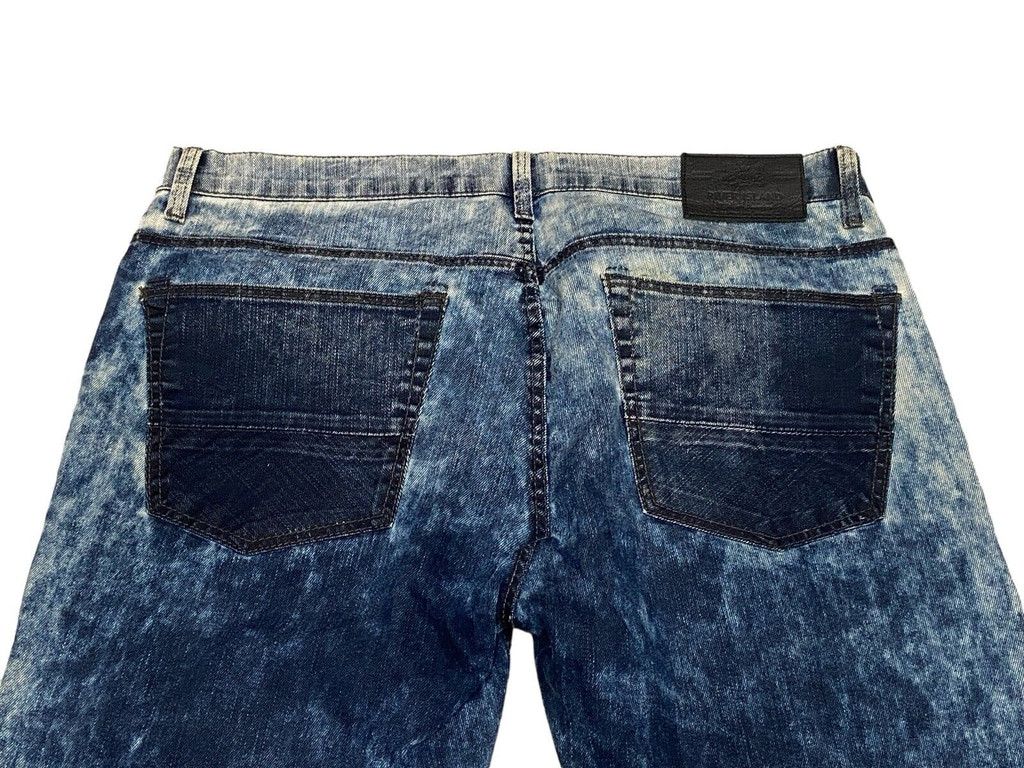 River Island River Island Man Acid Wash Skinny Stretch Slim Jeans 34/32 Size US 34 / EU 50 - 5 Thumbnail