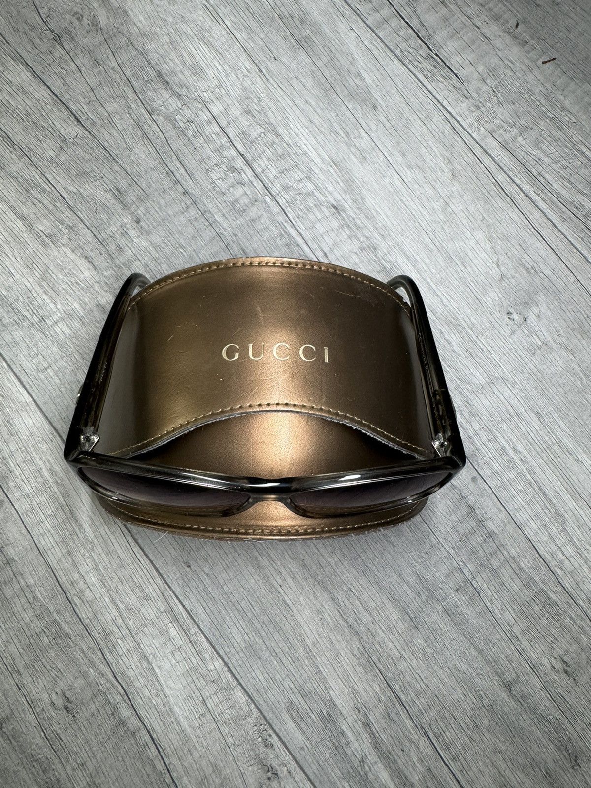 Gucci Gucci GG Logo transparent grey sunglasses - GG 2935/S Size ONE SIZE - 9 Thumbnail