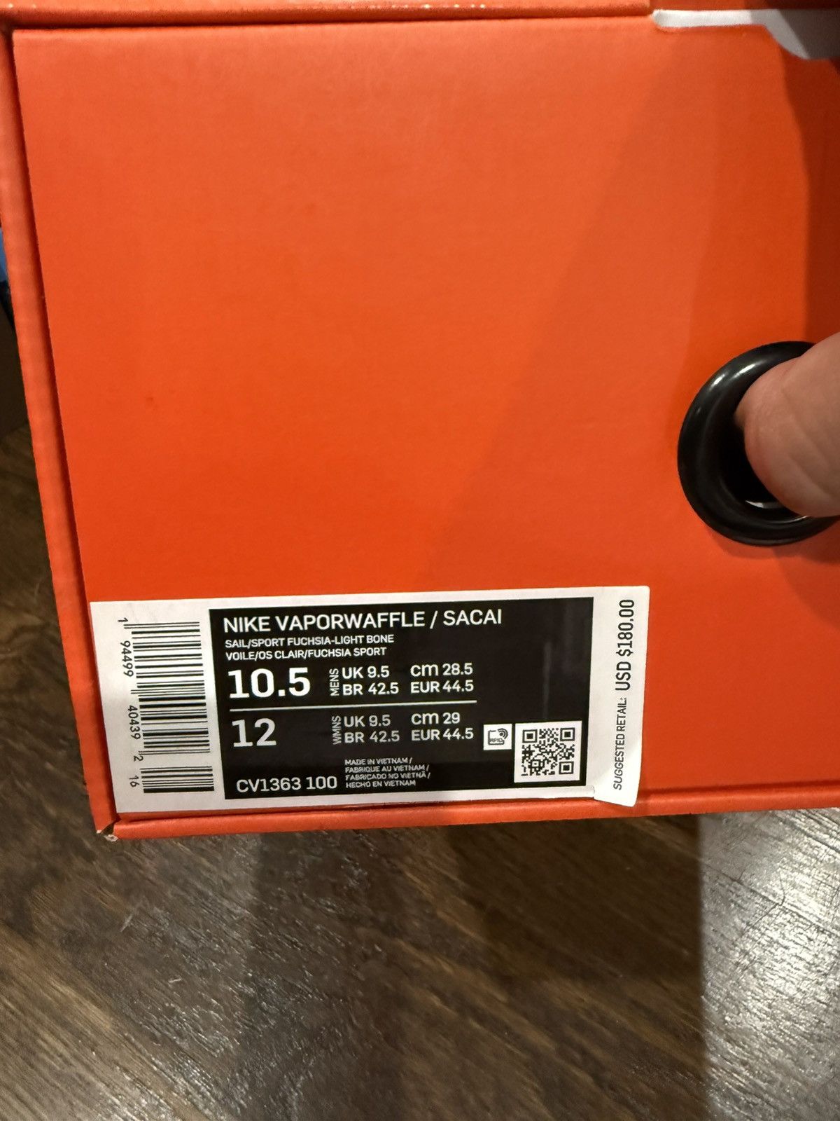 Nike × Sacai Nike x Sacai Vaporwaffle Size US 10.5 / EU 43-44 - 5 Thumbnail