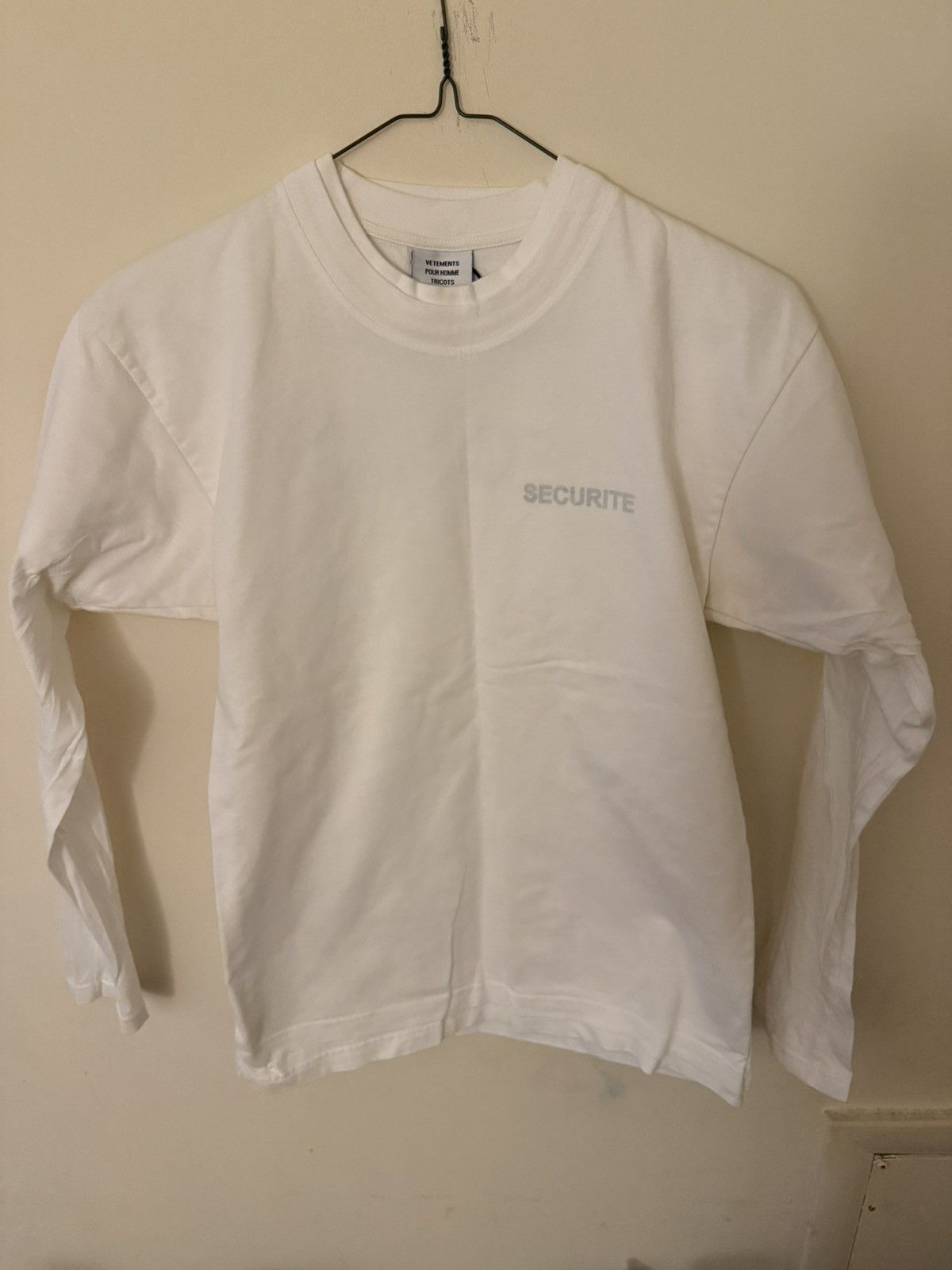 Vetements Vetements Securite longsleeve Size US M / EU 48-50 / 2 - 1 Thumbnail