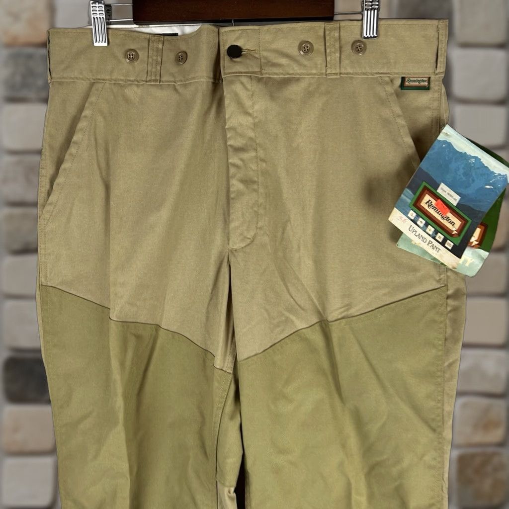 Vintage VINTAGE Remington Upland Pants Men 38x31 Khaki Hunting Outdoor NWT USA Cordura Size US 38 / EU 54 - 1 Thumbnail