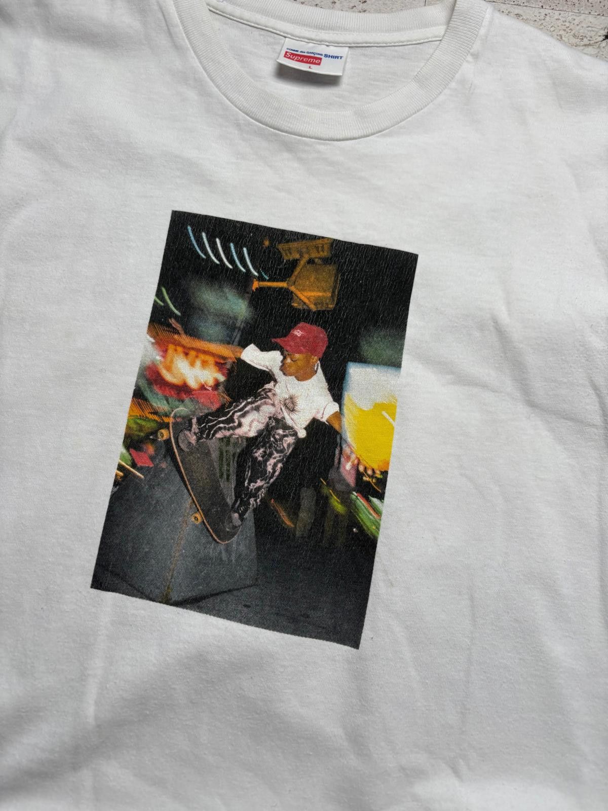 Supreme Supreme x Comme Des Garçons T-Shirt (L) Size US L / EU 52-54 / 3 - 2 Thumbnail