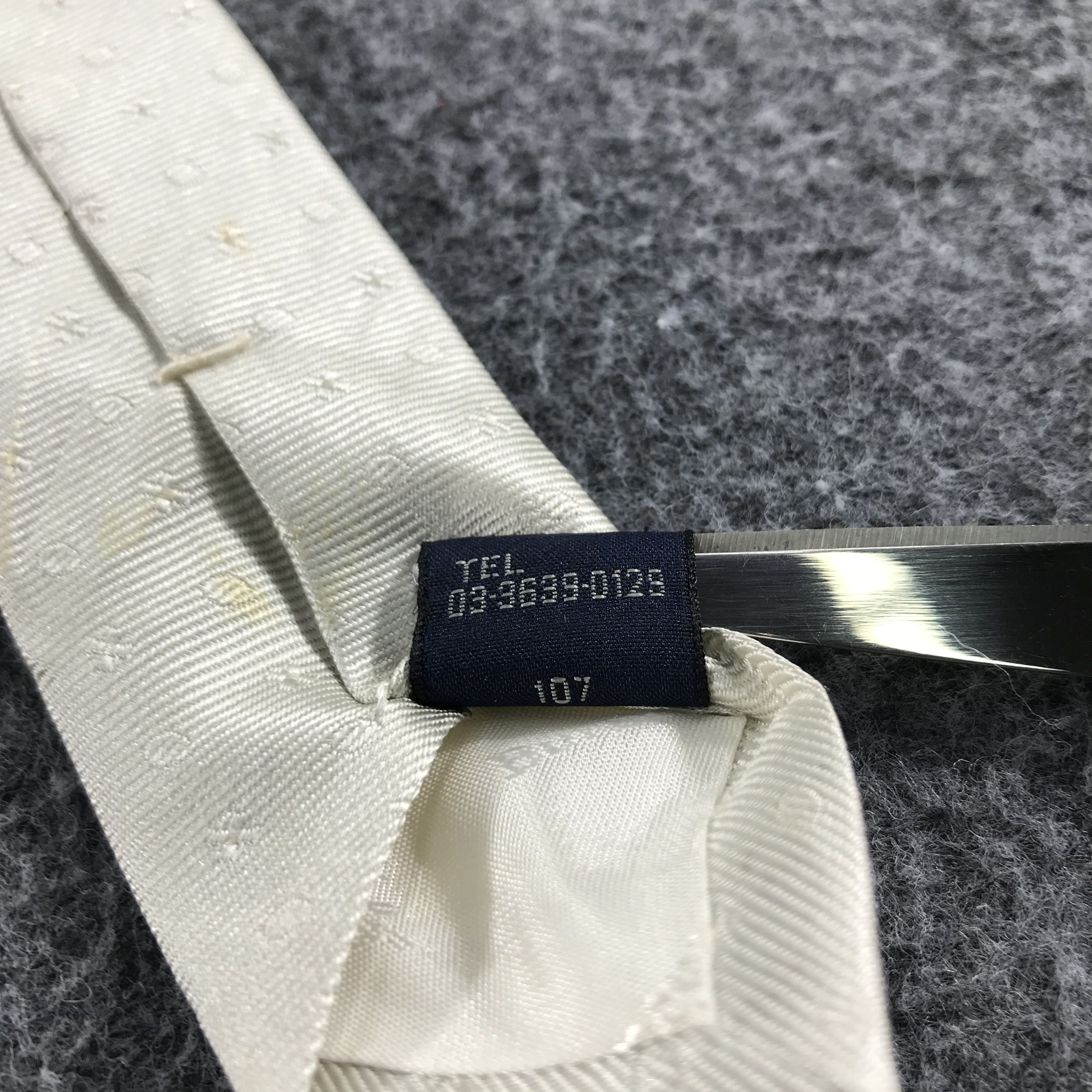 Burberry × Vintage Vintage Burberrys Silk Neck Ties T37 Size ONE SIZE - 11 Thumbnail