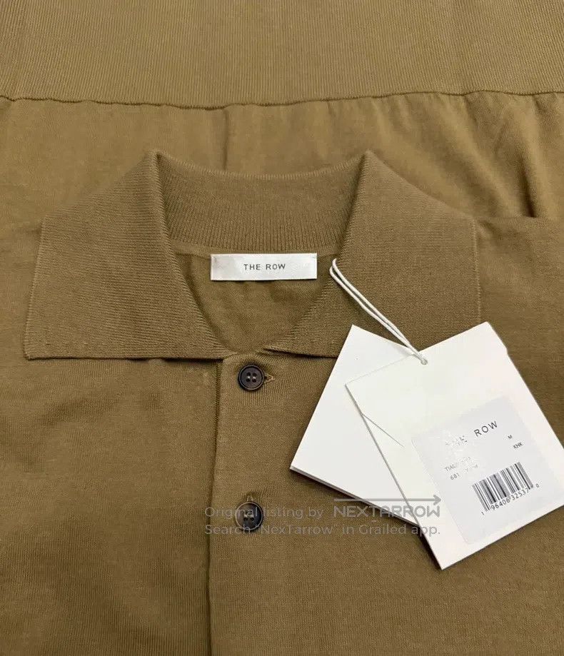 The Row The Row Cashmere cotton blend short sleeves with lapels Size US M / EU 48-50 / 2 - 2 Thumbnail