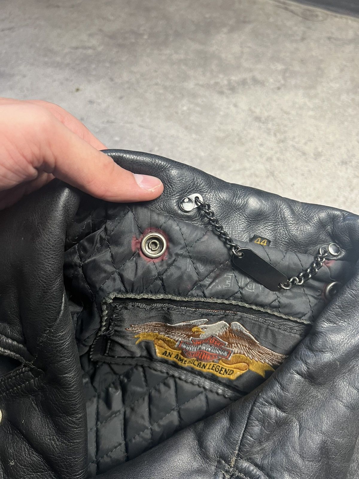 Harley Davidson HARLEY DAVIDSON vintage leather jacket Size US M / EU 48-50 / 2 - 21 Thumbnail