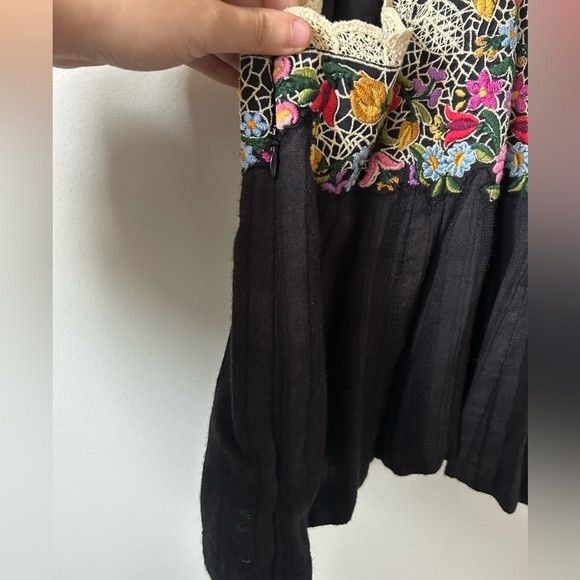 Anthropologie Anthropologie Akemi Kin Mosley Floral Racerback Shirt Size XS / US 0-2 / IT 36-38 - 5 Thumbnail
