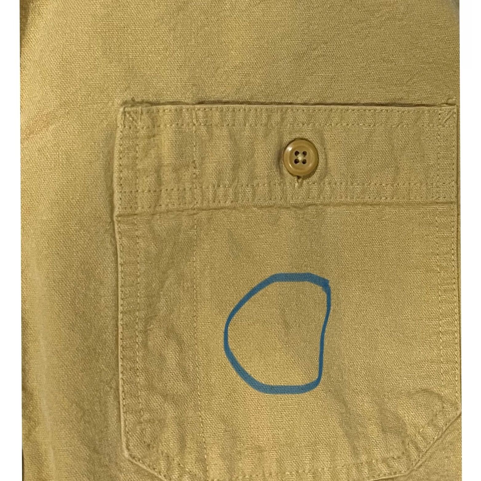 Vintage Arbor Shirt Men’s XXL Long Sleeve Sturdy Cotton Twill Button Front Outdoor Yellow Size US XXL / EU 58 / 5 - 3 Thumbnail