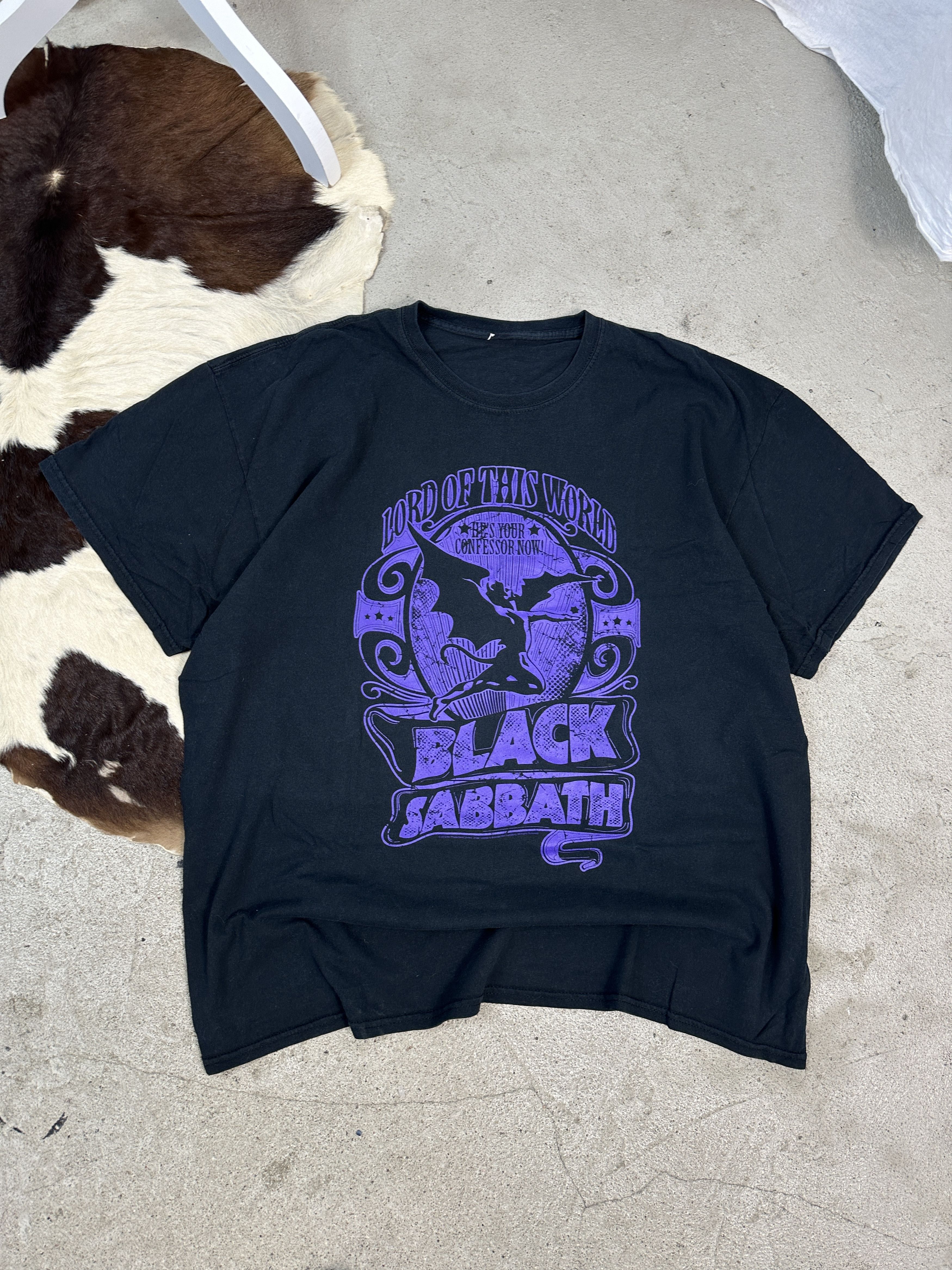 Black Sabbath × Vintage Black Sabbath T-shirt Size US XL / EU 56 / 4 - 1 Thumbnail