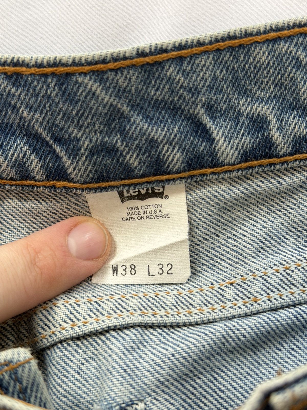 Levi's Levi’s Orange Tab Jeans Size US 38 / EU 54 - 4 Thumbnail