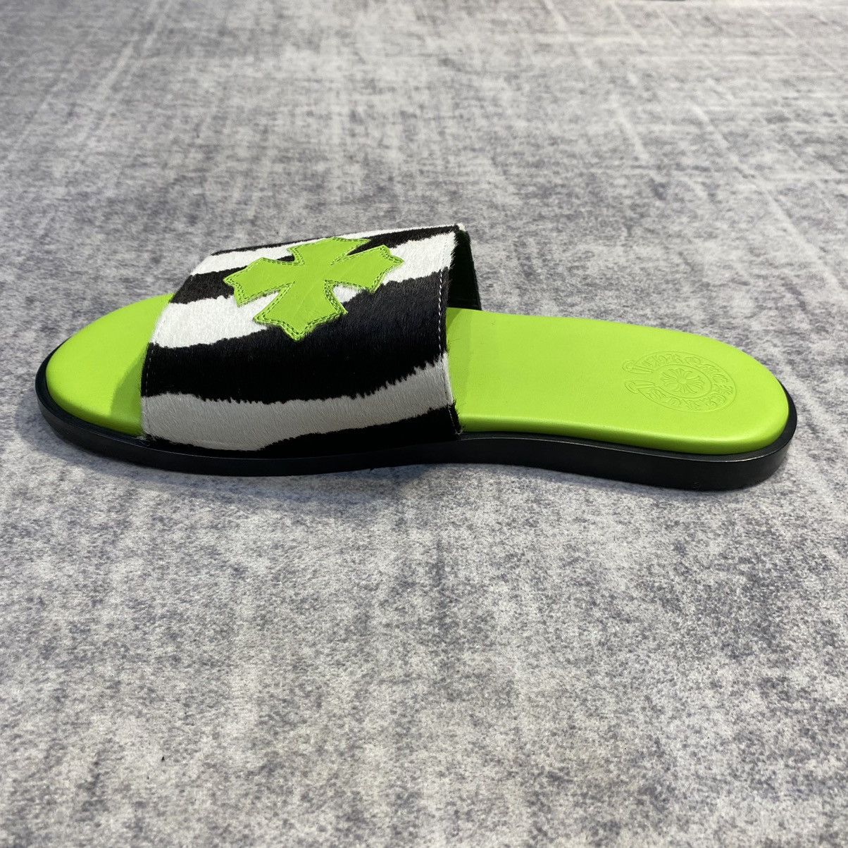 Chrome Hearts Chrome Hearts Zebra Hoc Plus Patch Slide Lime Size US 9 / EU 42 - 12 Thumbnail