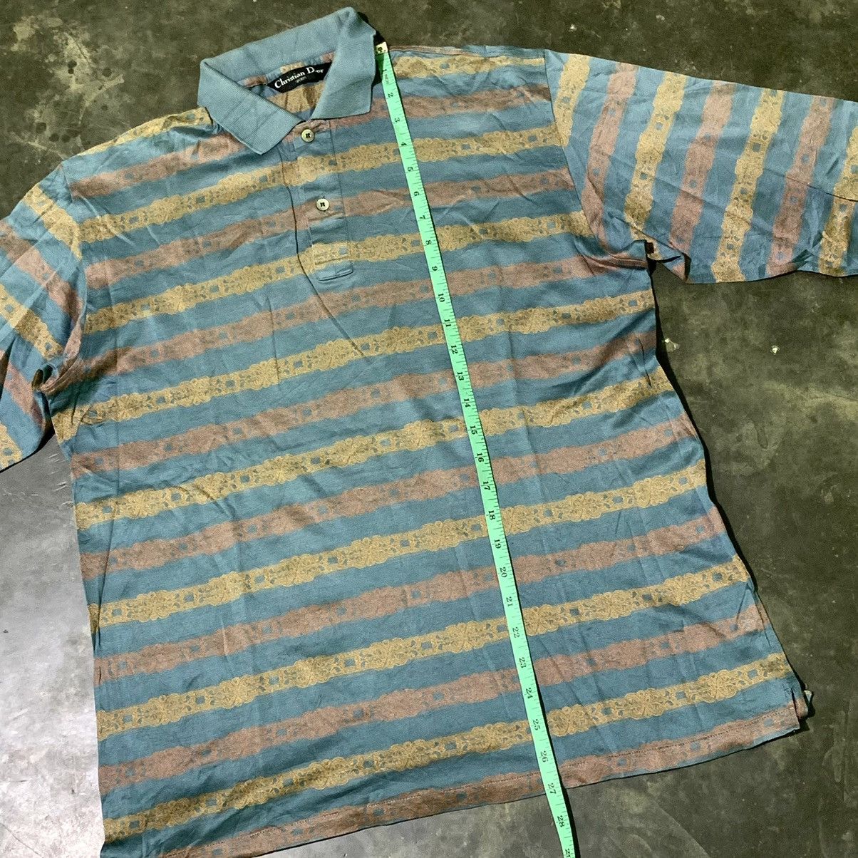 Christian Dior Monsieur Christian dior polo’s longsleve strip Size US M / EU 48-50 / 2 - 7 Thumbnail