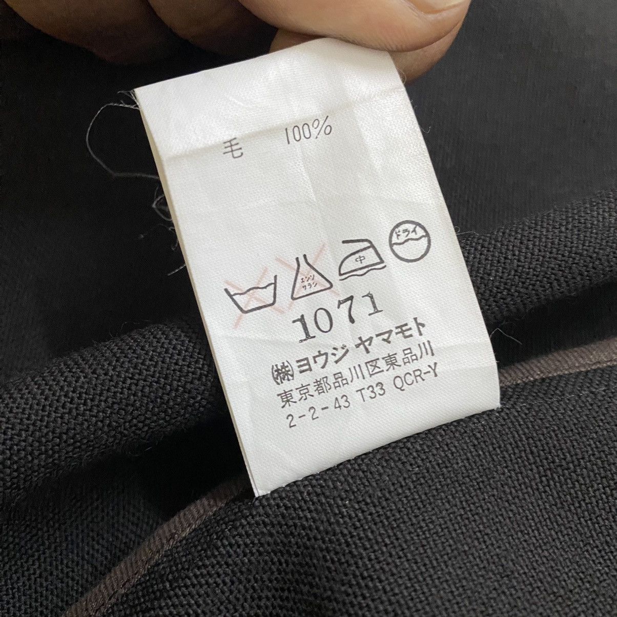 Yohji Yamamoto ✨Y's Yohji Yamamoto wool garbaine cropped jacket Size M / US 6-8 / IT 42-44 - 12 Thumbnail