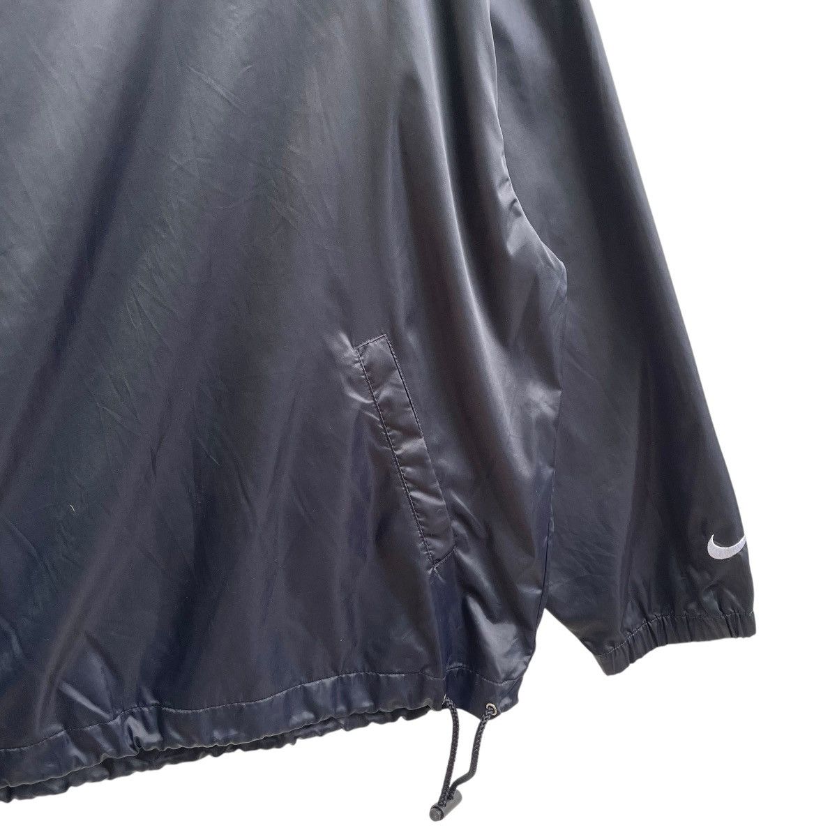 Nike × Vintage Vintage Nike Pull Over Center Swoosh Hooded Size US L / EU 52-54 / 3 - 4 Thumbnail