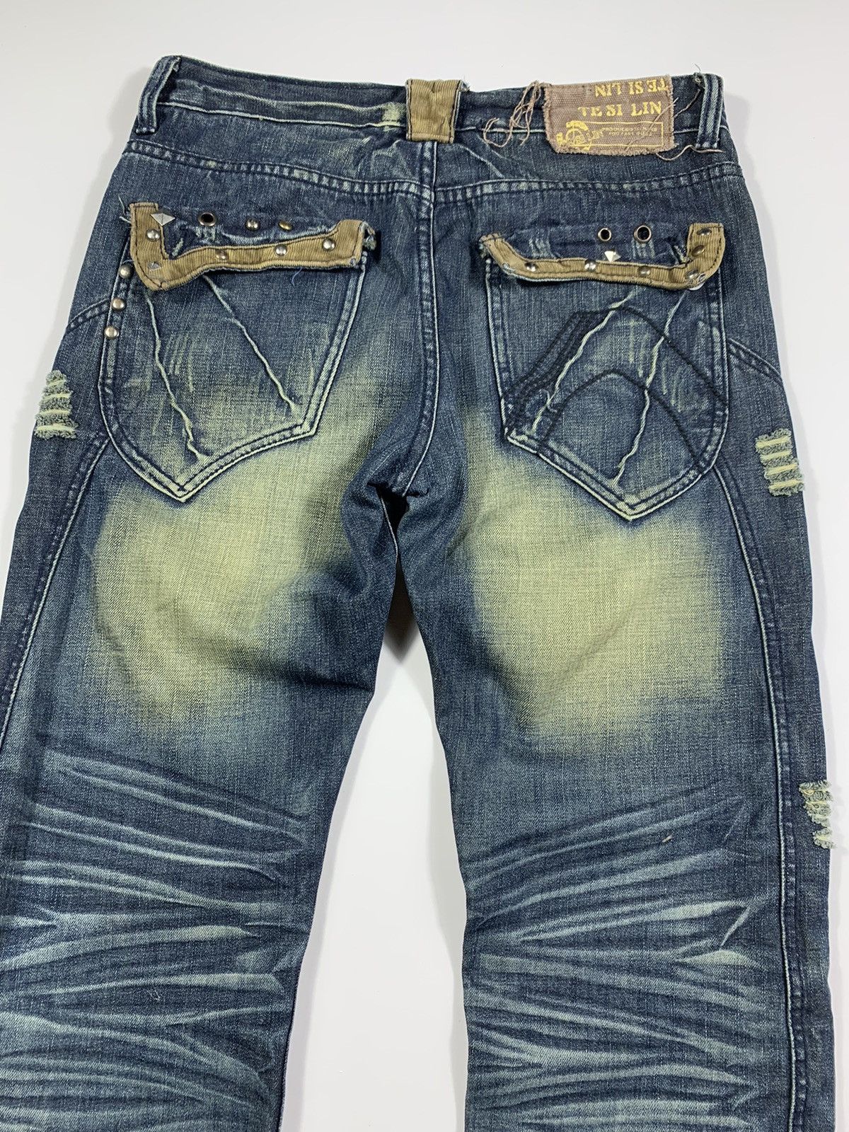 Isamu Katayama Backlash Sick Gothic Punk Denim Tsl Jeans Size US 32 / EU 48 - 5 Thumbnail