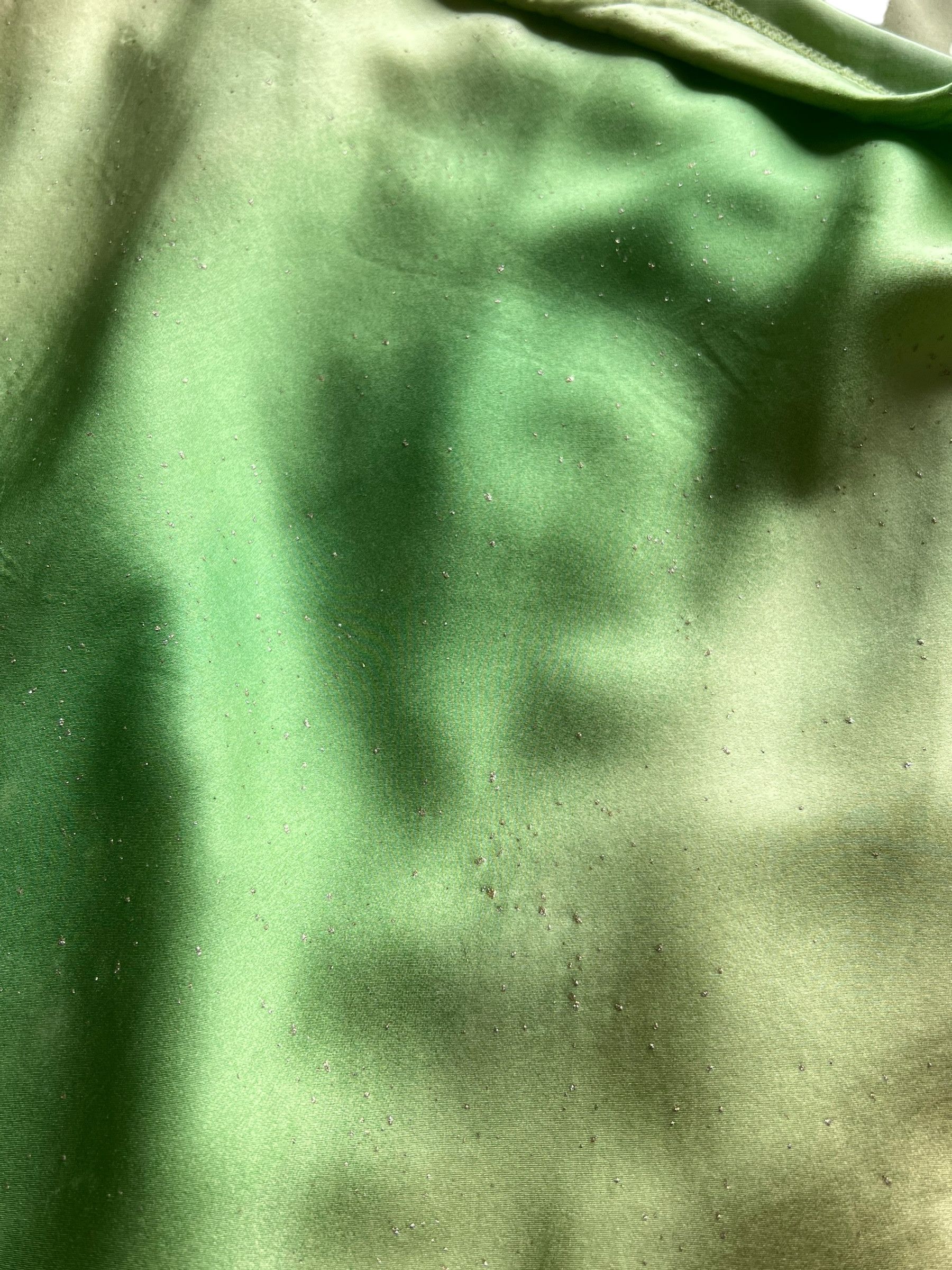 Roberto Cavalli Roberto Cavalli 1990s Green-to-gold Silk Maxi Skirt. Size 28" / US 6 / IT 42 - 9 Thumbnail
