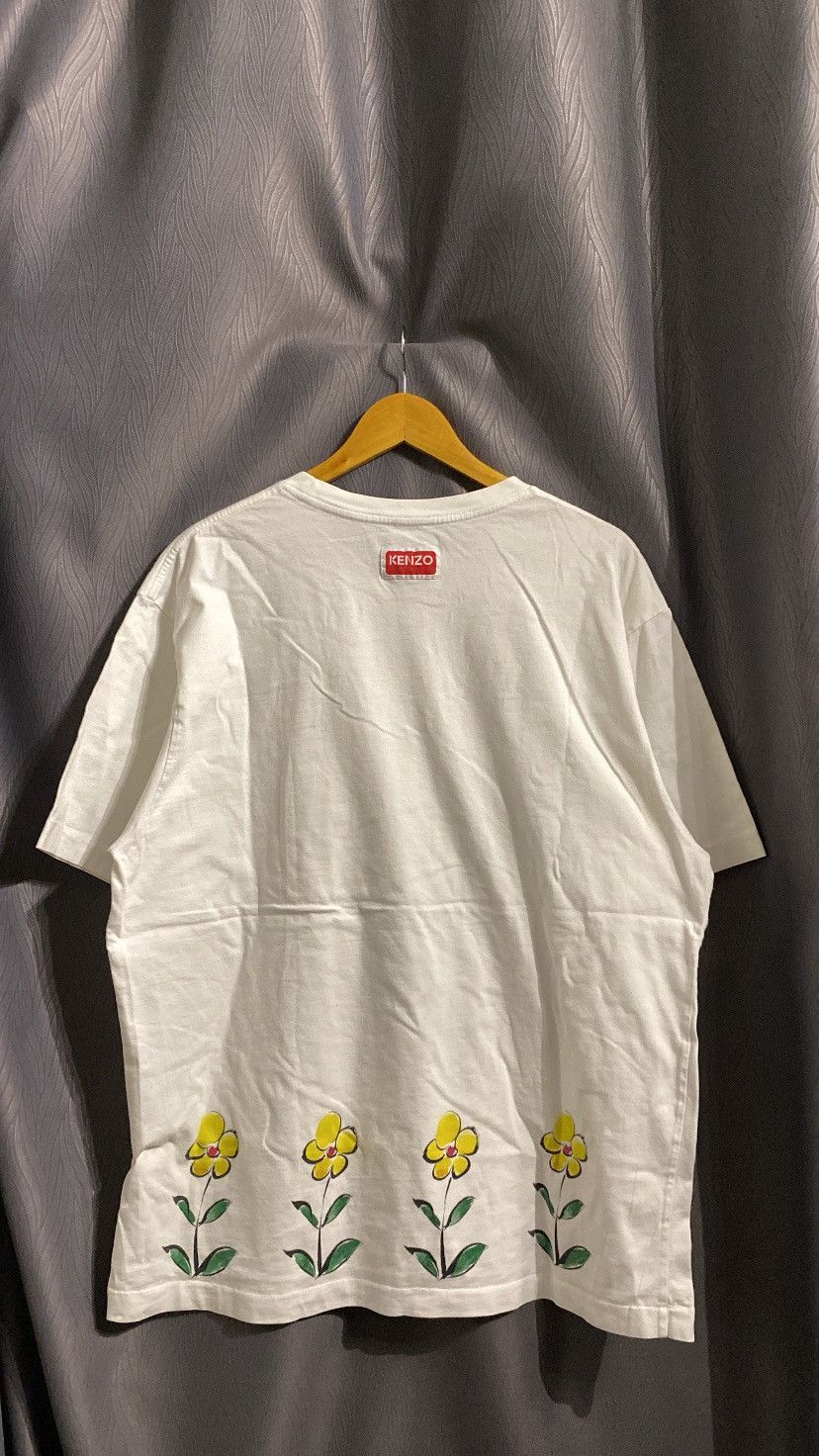 Japanese Brand × Kenzo Vintage Kenzo Paris X Art Tee White Tee Size US L / EU 52-54 / 3 - 7 Thumbnail