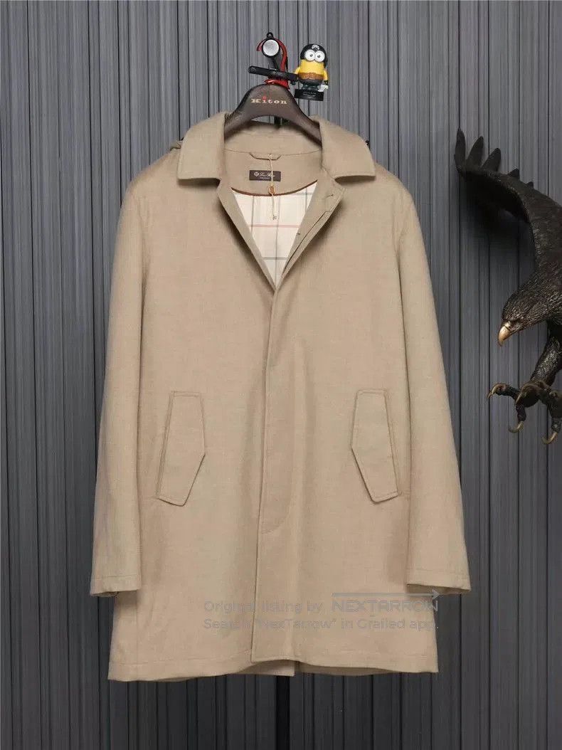 Loro Piana Loro Piana Men's Detachable Hood Cashmere Coat. Size US L / EU 52-54 / 3 - 1 Thumbnail