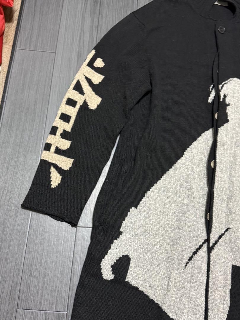 Yohji Yamamoto POUR HOMME 17aw samurai long knit HK-K85-190 Size US L / EU 52-54 / 3 - 4 Thumbnail
