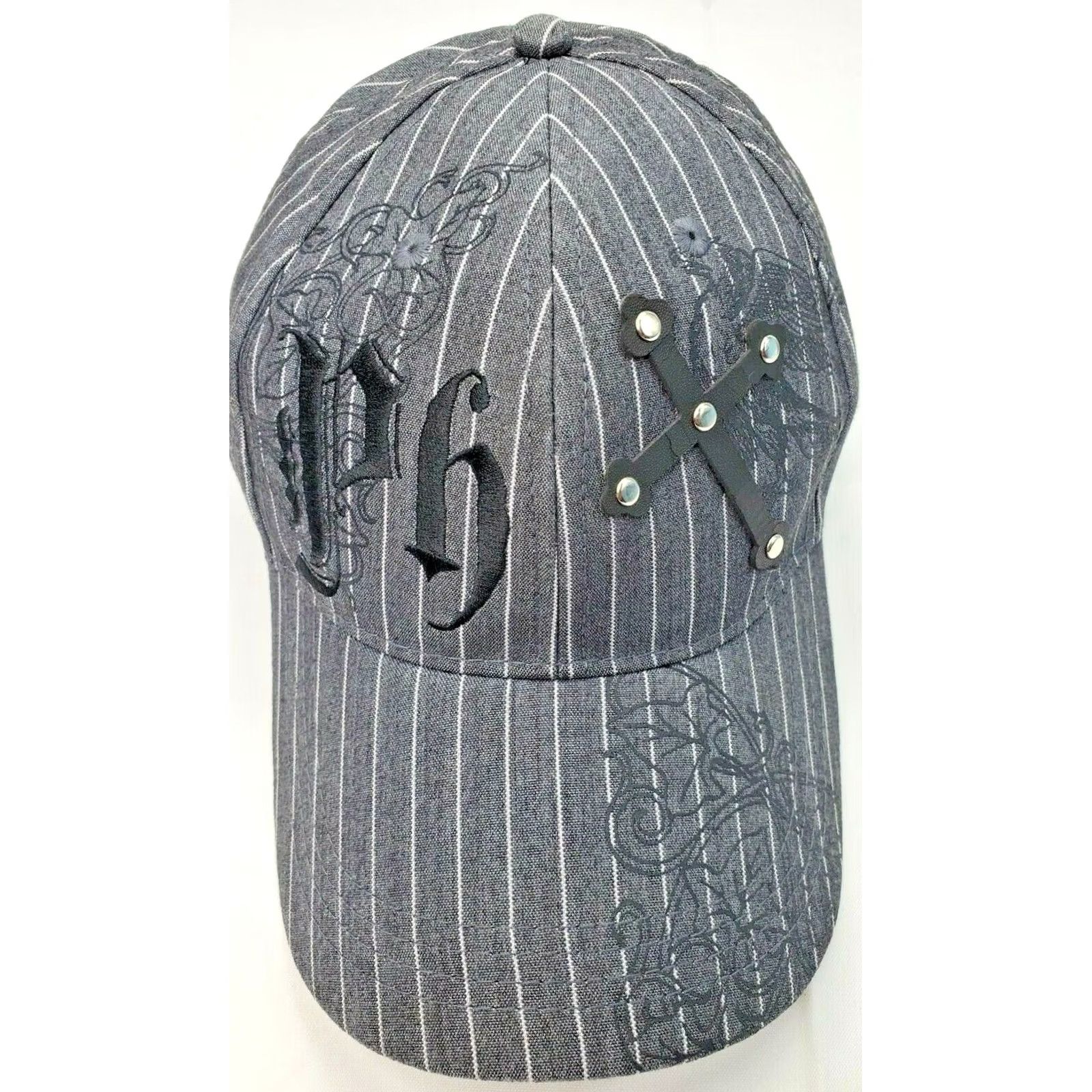 Planet Hollywood VINTAGE Planet Hollywood Baseball Cap Black Gray Adjustable EUC Mens Hat 1998 Cross Graphic 90s Orlando Florida Size ONE SIZE - 6 Thumbnail