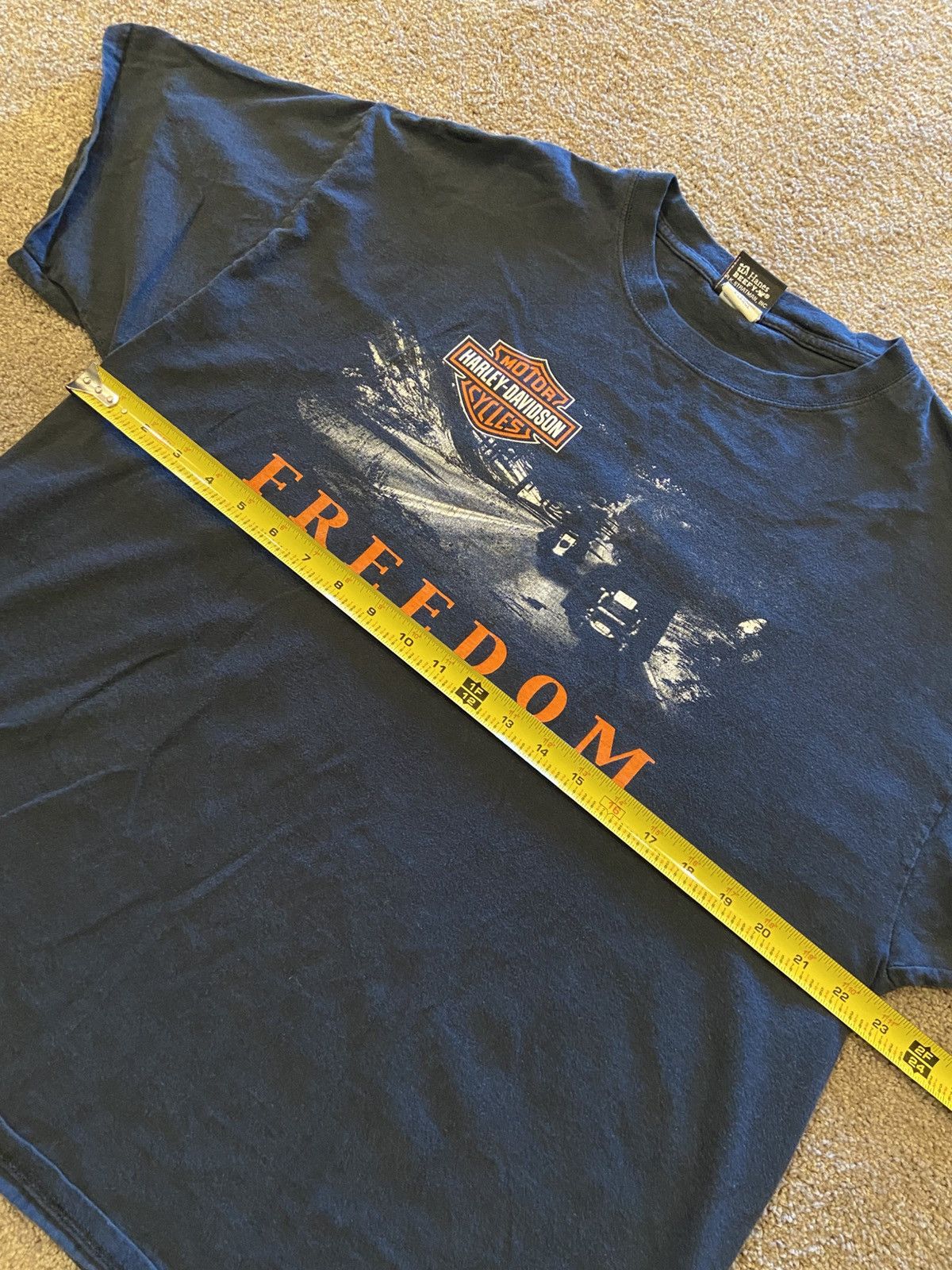 Harley Davidson 2000s Harley Davidson Pikes Peak Faded Shirt Size US XL / EU 56 / 4 - 3 Thumbnail