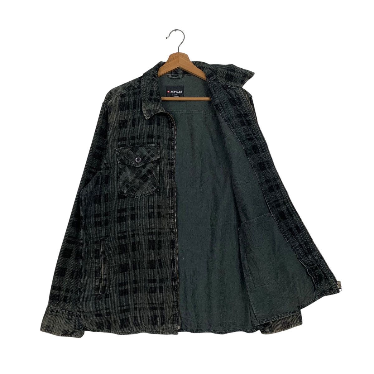 Airwalk Airwalk Tartan Zipper Jacket Size US XL / EU 56 / 4 - 9 Thumbnail