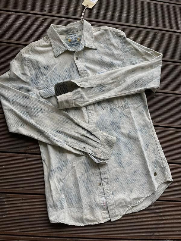 Scotch & Soda washed blue button up shirt scotch&soda Size US S / EU 44-46 / 1 - 1 Thumbnail