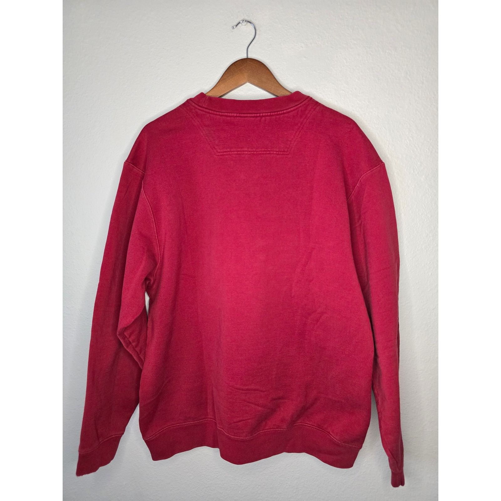 L.L. Bean × Vintage Vintage Blank Crewneck Y2K L.L Bean L Red Plain Sweatshirt Size US L / EU 52-54 / 3 - 7 Thumbnail