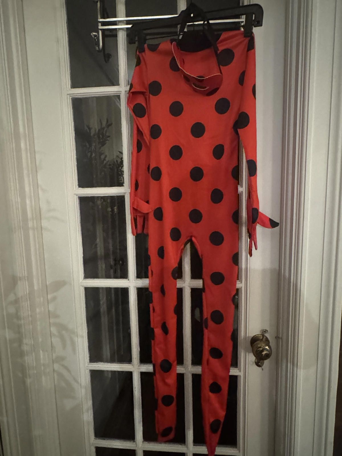 Other Lady Bug and Cat Noir Costume with Matching Mask (5-8 years) Size ONE SIZE - 2 Thumbnail