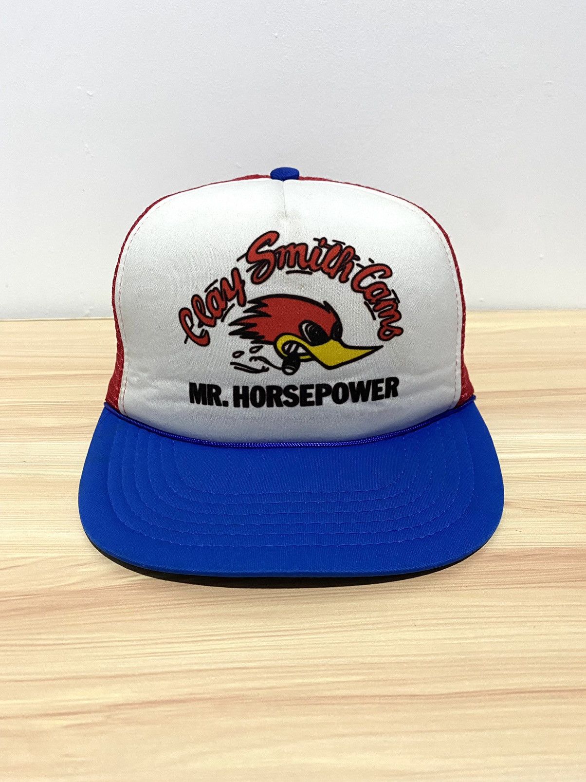 Vintage Vintage Clay Smitch Cams woodpecker racing cap Size ONE SIZE - 1 Thumbnail