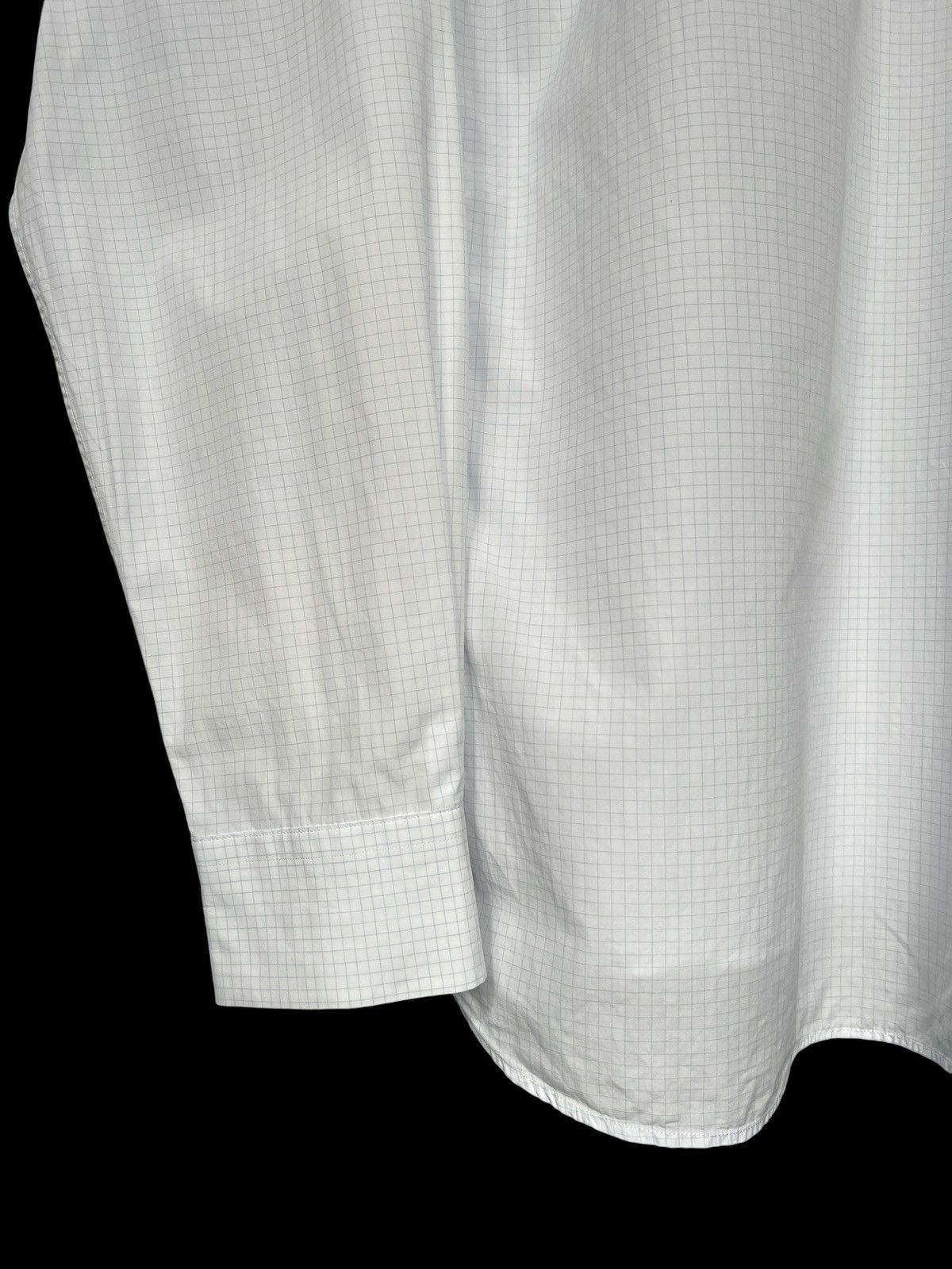 Jil Sander Jil Sander Blue Squares Button Up Shirt Size US M / EU 48-50 / 2 - 9 Thumbnail