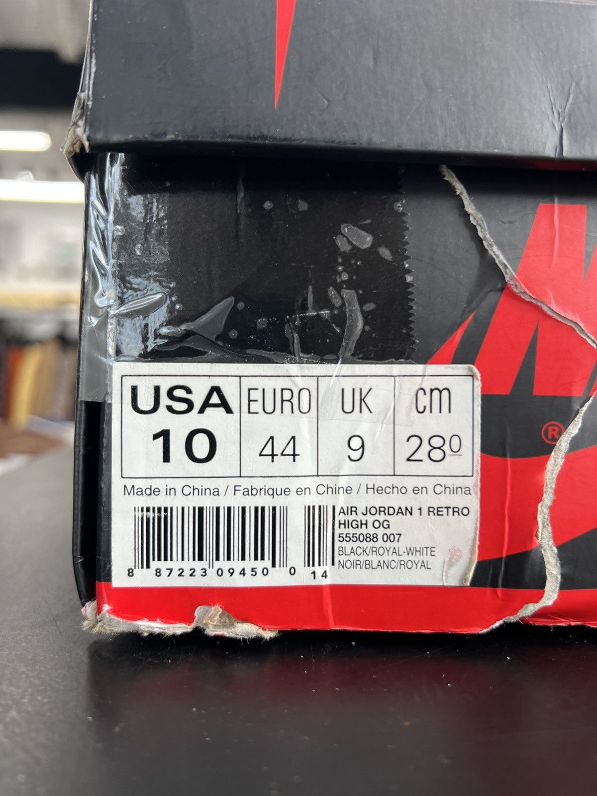 Jordan Brand × Nike Air Jordan 1 Royal Sz. 10 (2017) Size US 10 / EU 43 - 11 Thumbnail