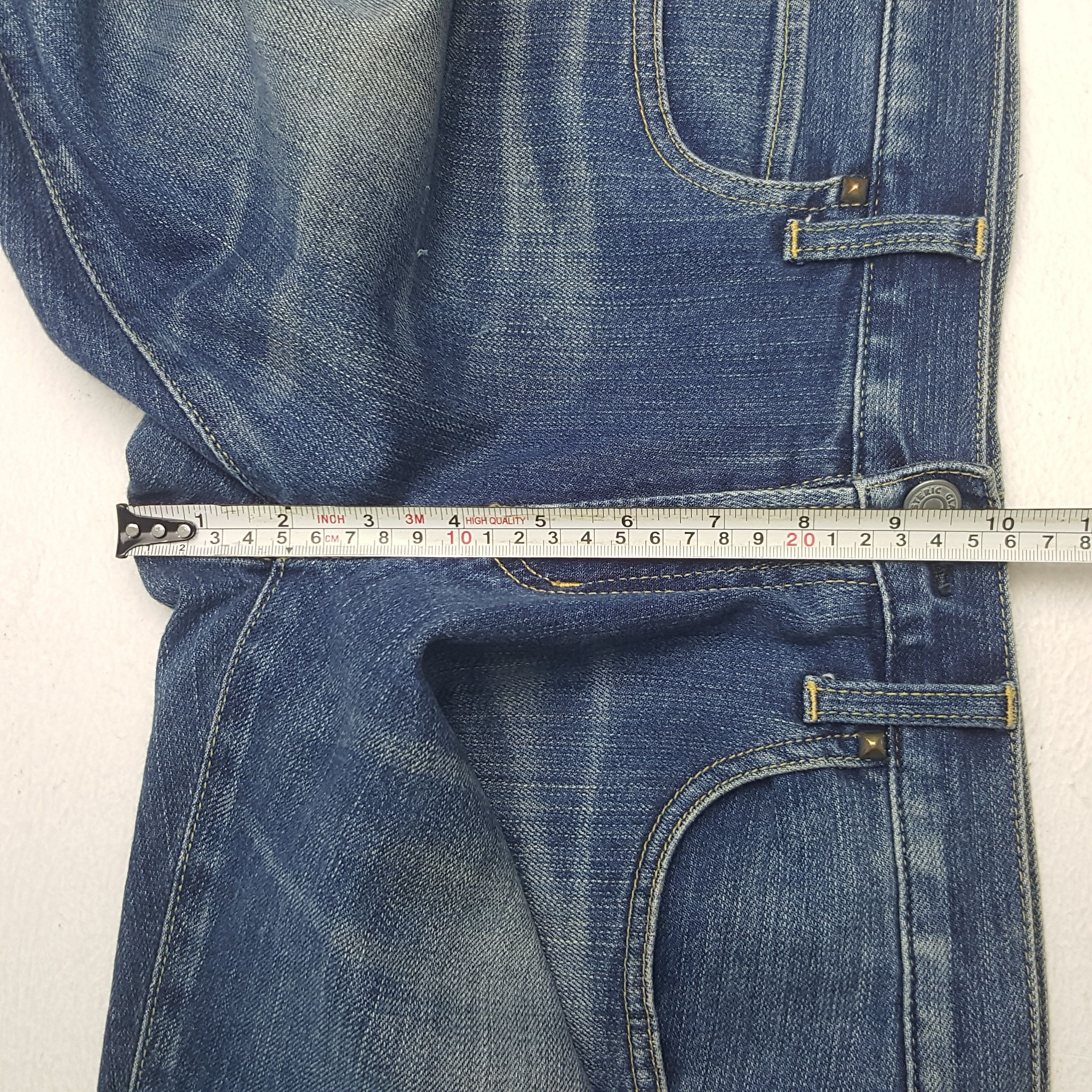Hysteric Glamour × Japanese Brand × Vintage Vintage Hysteric Glamour Custom Art Uniform Jeans Size US 31 - 8 Thumbnail