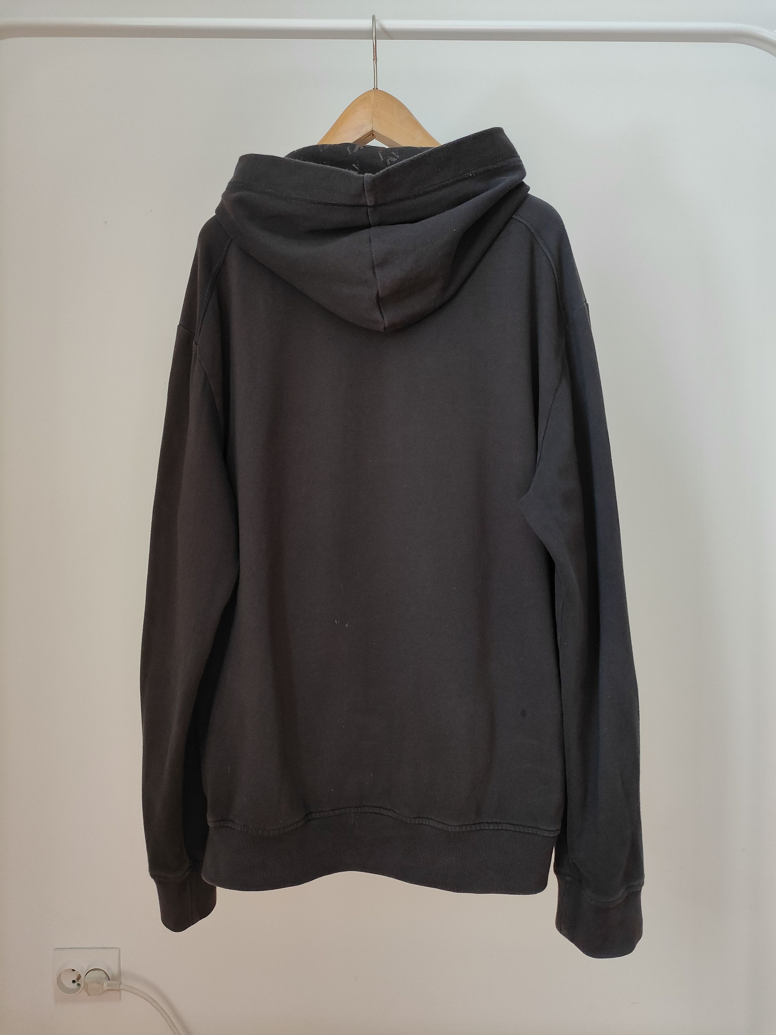 Armani y2k Armani Jeans Zip Up Hoodie Size US XXL / EU 58 / 5 - 4 Thumbnail