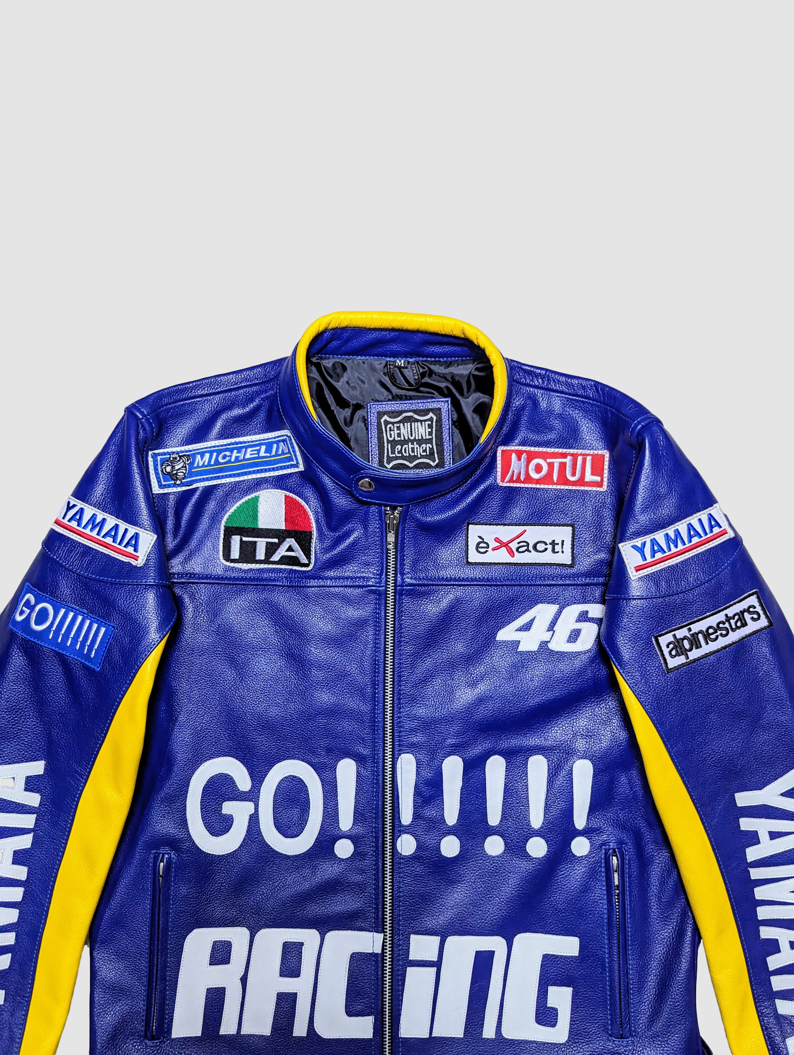 Yamaha 🔥 RARE YAMAHA🔥 RACING LEATHER JACKET IL DOTTORE Size US M / EU 48-50 / 2 - 6 Thumbnail