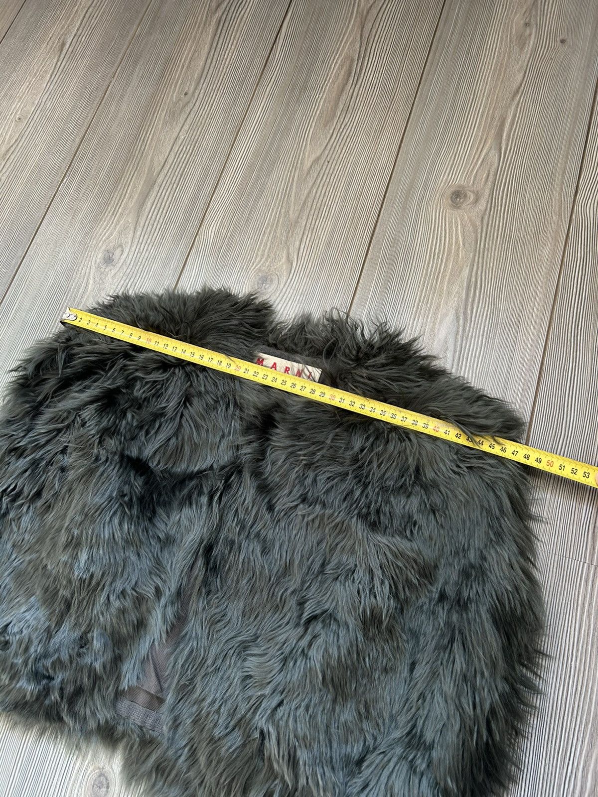 Marni Marni 100% Lama Alpaca Real Fur Shrug / Stole Size 38 Size XS / US 0-2 / IT 36-38 - 15 Thumbnail