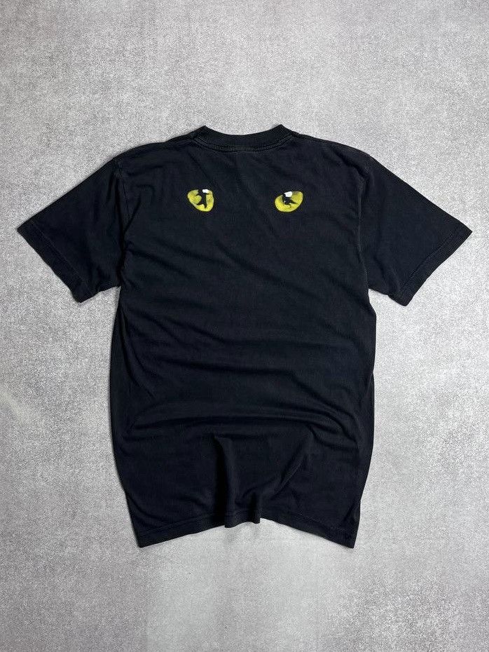 Vintage Vintage 90s Cats London Eyes T-shirt Rare Size US M / EU 48-50 / 2 - 3 Thumbnail