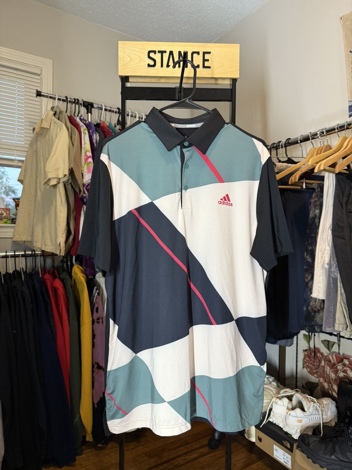 Adidas Sport Polo Size US M / EU 48-50 / 2 - 1 Thumbnail