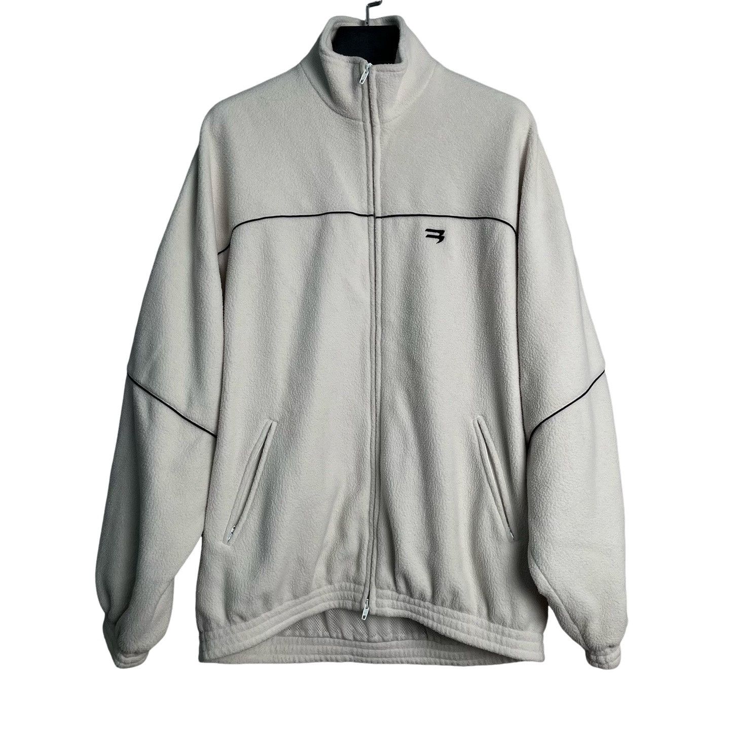 Balenciaga Balenciaga Embroidered Fleece Piping Jacket 48 Size US M / EU 48-50 / 2 - 1 Thumbnail