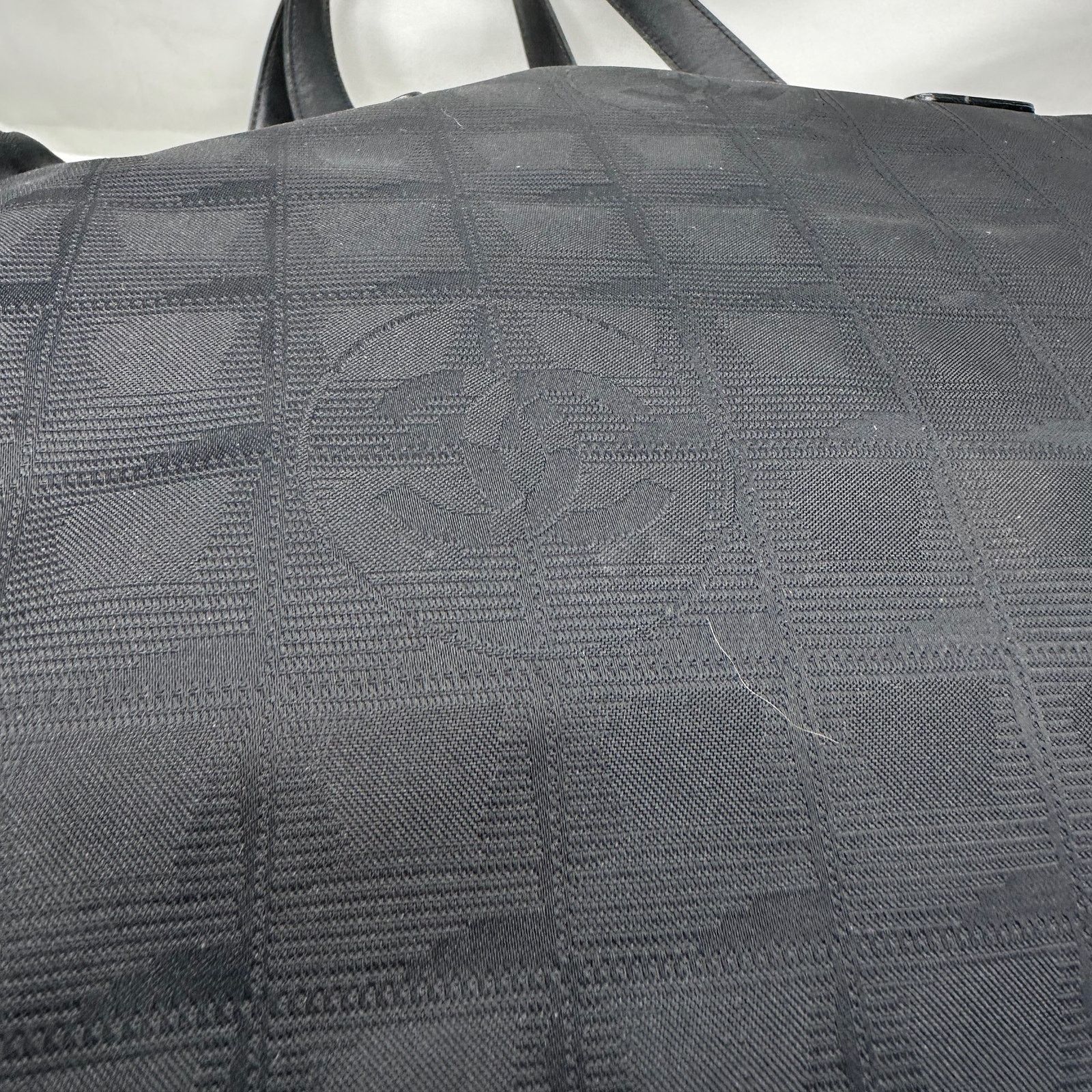 Chanel CHANEL Black Nylon Travel Line Tote Bag Size ONE SIZE - 17 Thumbnail